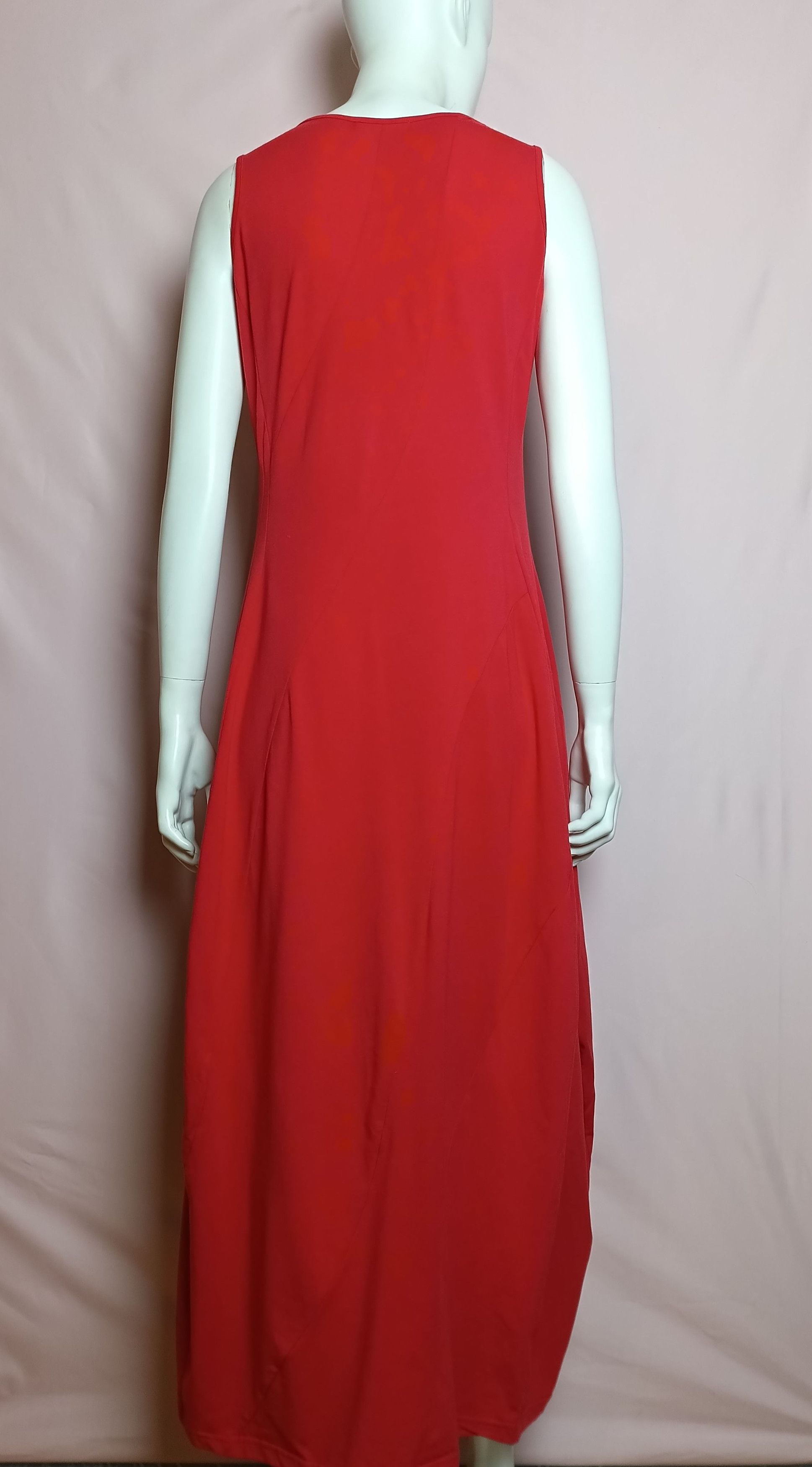 Ivan Grundahl Ivan Grundahl Red Maxi Long Dress Size M Size M / US 6-8 / IT 42-44 - 2 Thumbnail