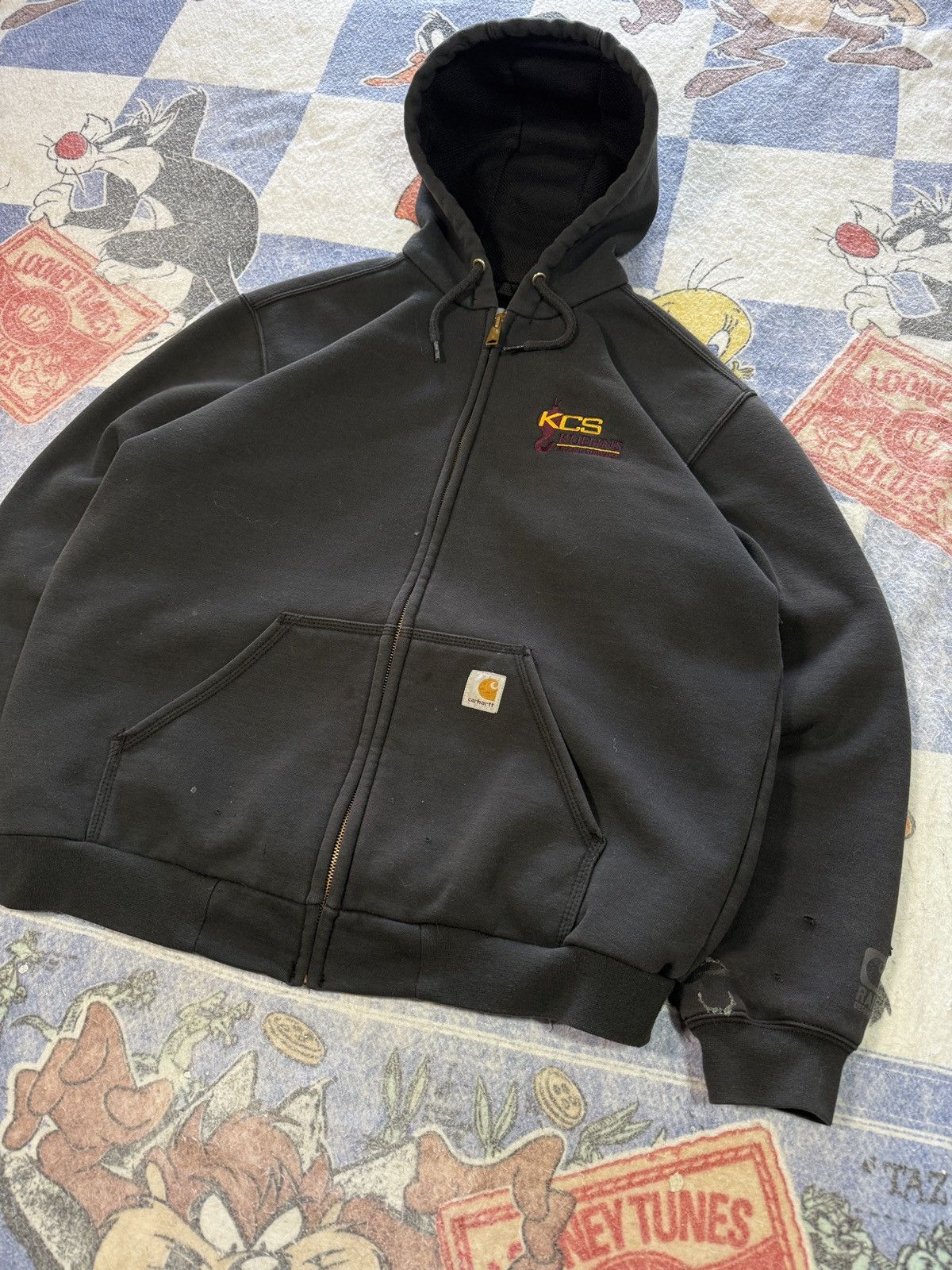 Carhartt Carhartt thermal lined work sweatshirt Size US M / EU 48-50 / 2 - 2 Thumbnail