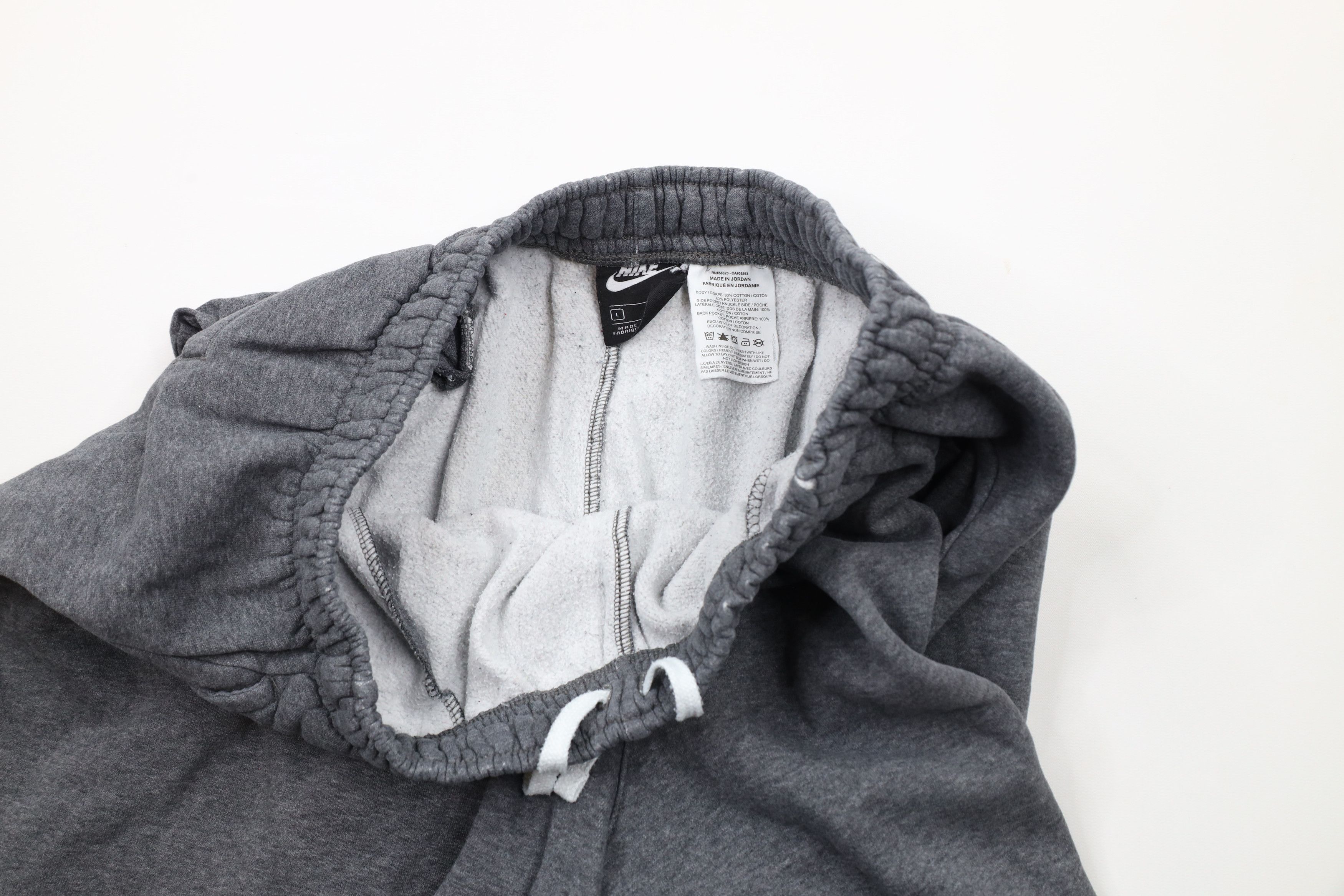 Nike × Vintage Vintage Nike Big Swoosh Logo Above Knee Sweatpants Shorts Size US 34 / EU 50 - 8 Thumbnail