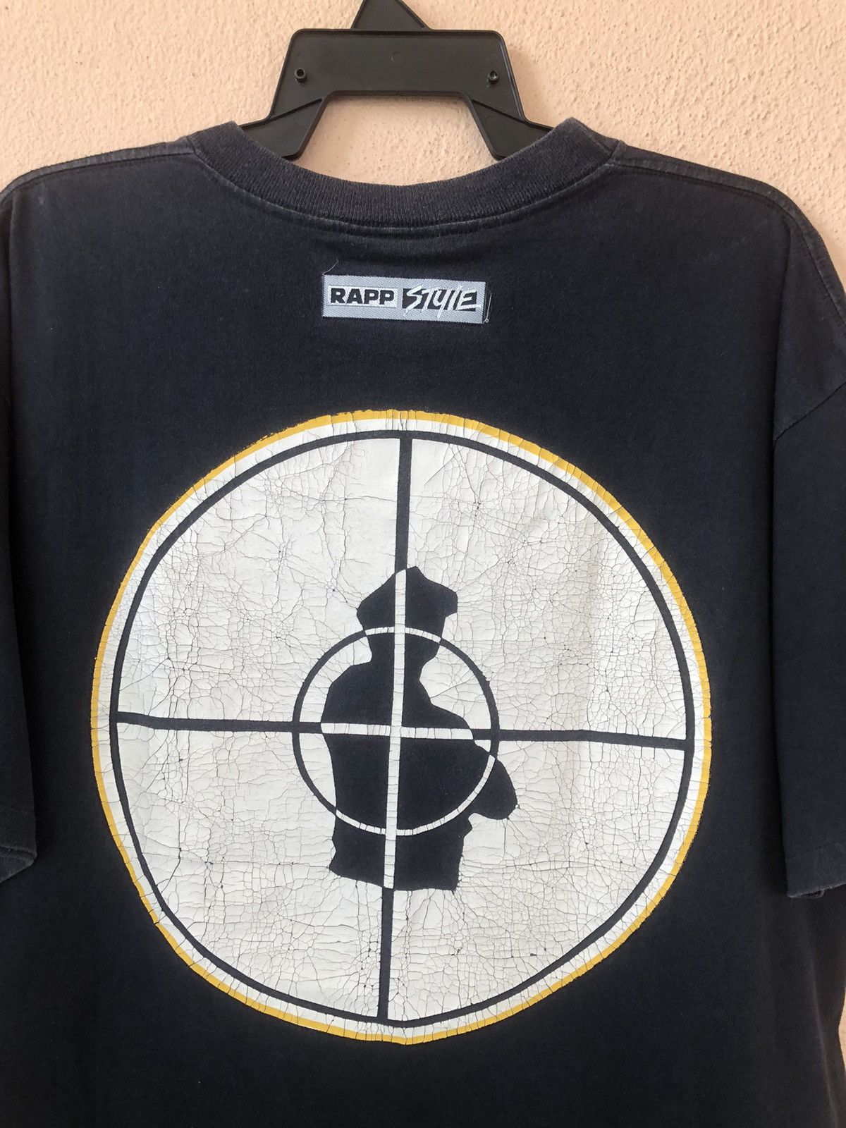Public Enemy × Rap Tees × Vintage Vintage 90s PUBLIC ENEMY Hip Hop Band Tee Size US XL / EU 56 / 4 - 12 Thumbnail