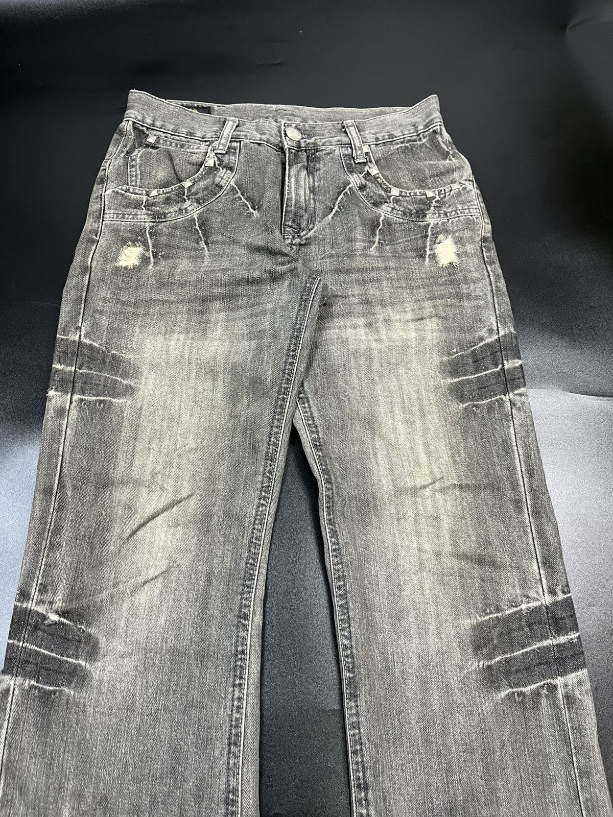 Hysteric Glamour × If Six Was Nine × Japanese Brand Japanese Flared Lee Jeans Guns Size US 29 - 3 Thumbnail