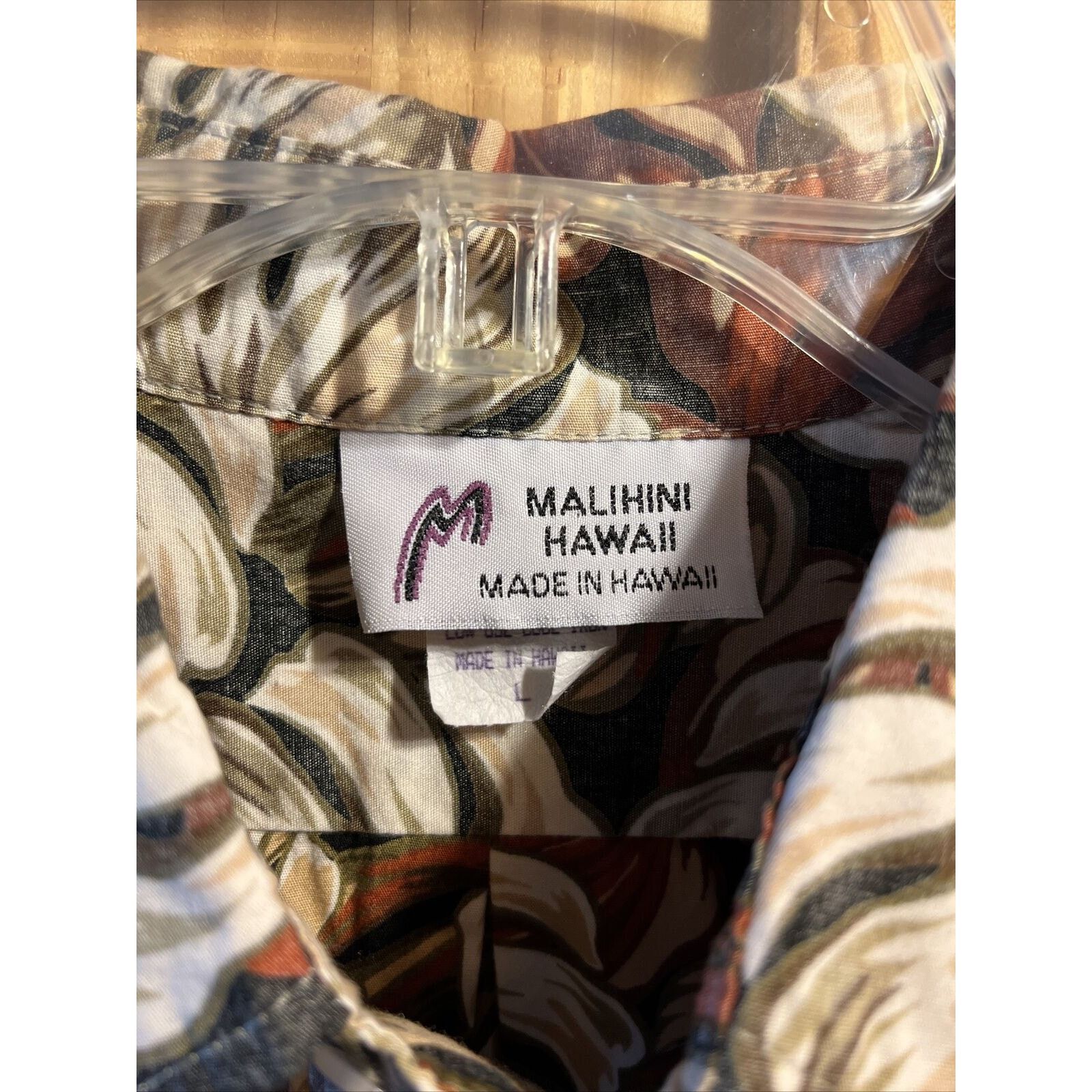 Other Malihini VTG Mens L White Red Monstera Cotton Hawaiian Shirt Size US L / EU 52-54 / 3 - 3 Thumbnail