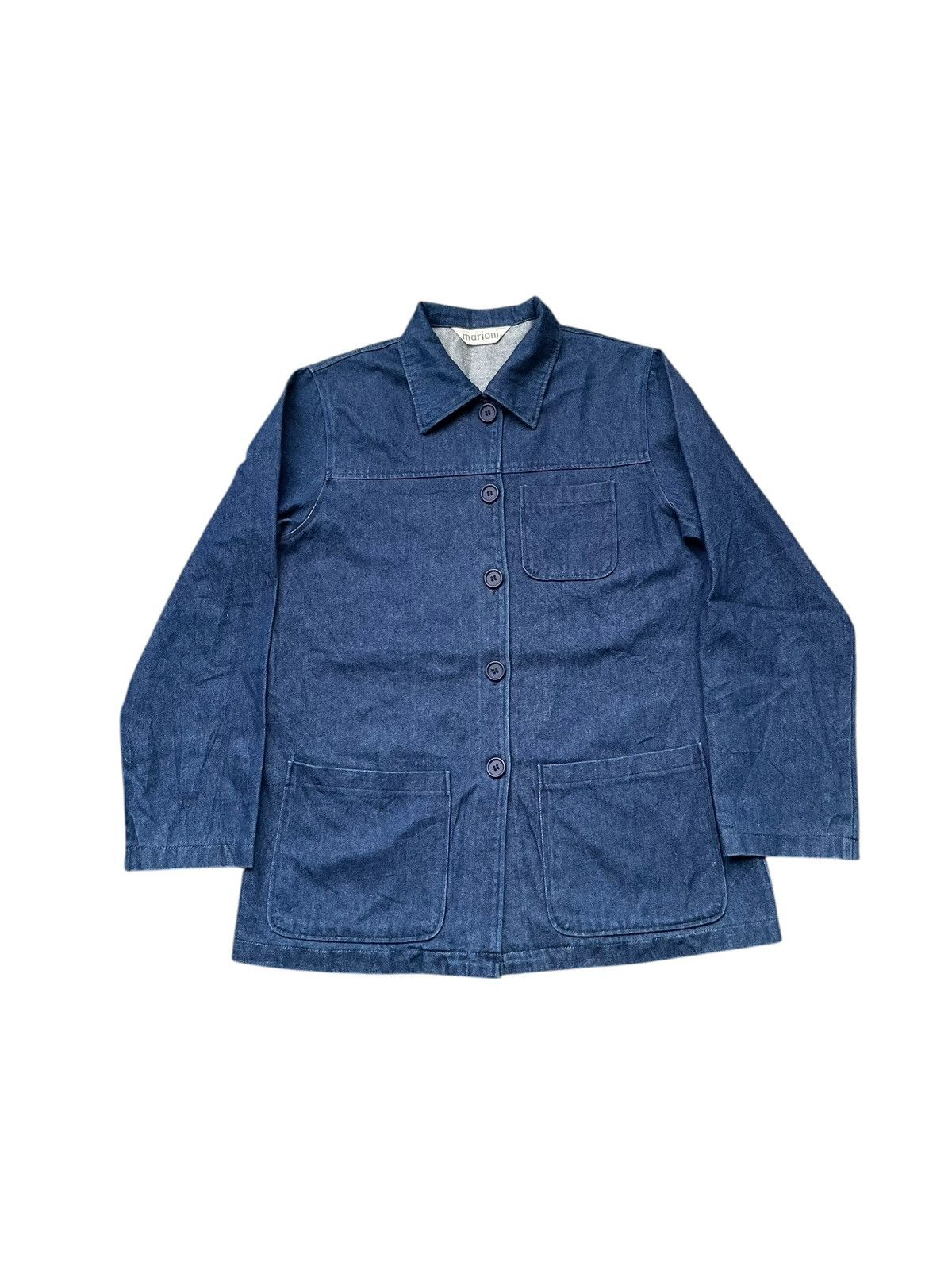 Japanese Brand Marioni Chore Jacket Size US M / EU 48-50 / 2 - 1 Thumbnail