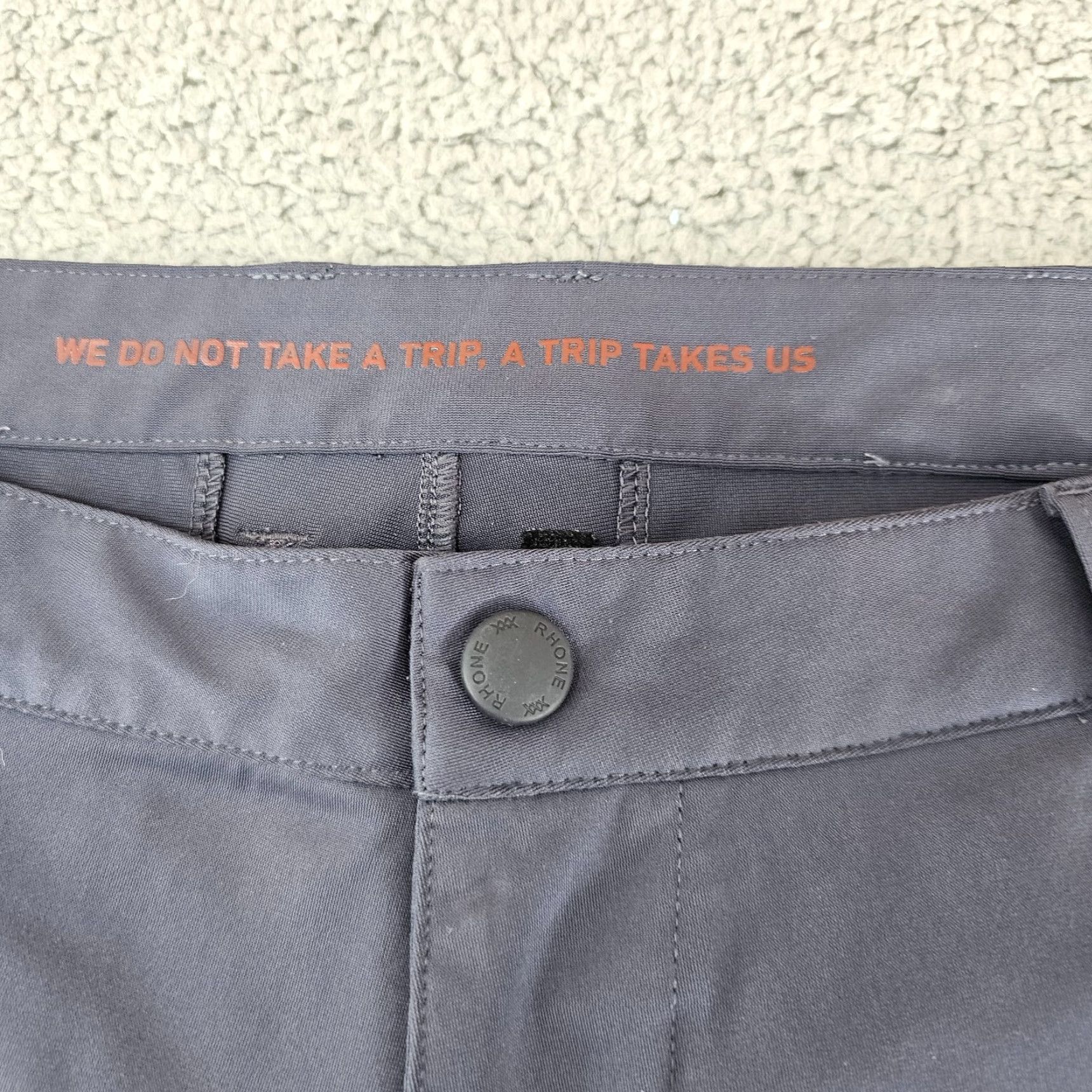 Rhone Rhone Mens Pants 36x29 Classic Fit Straight Leg Grey Stretch Chino Size US 36 / EU 52 - 7 Thumbnail