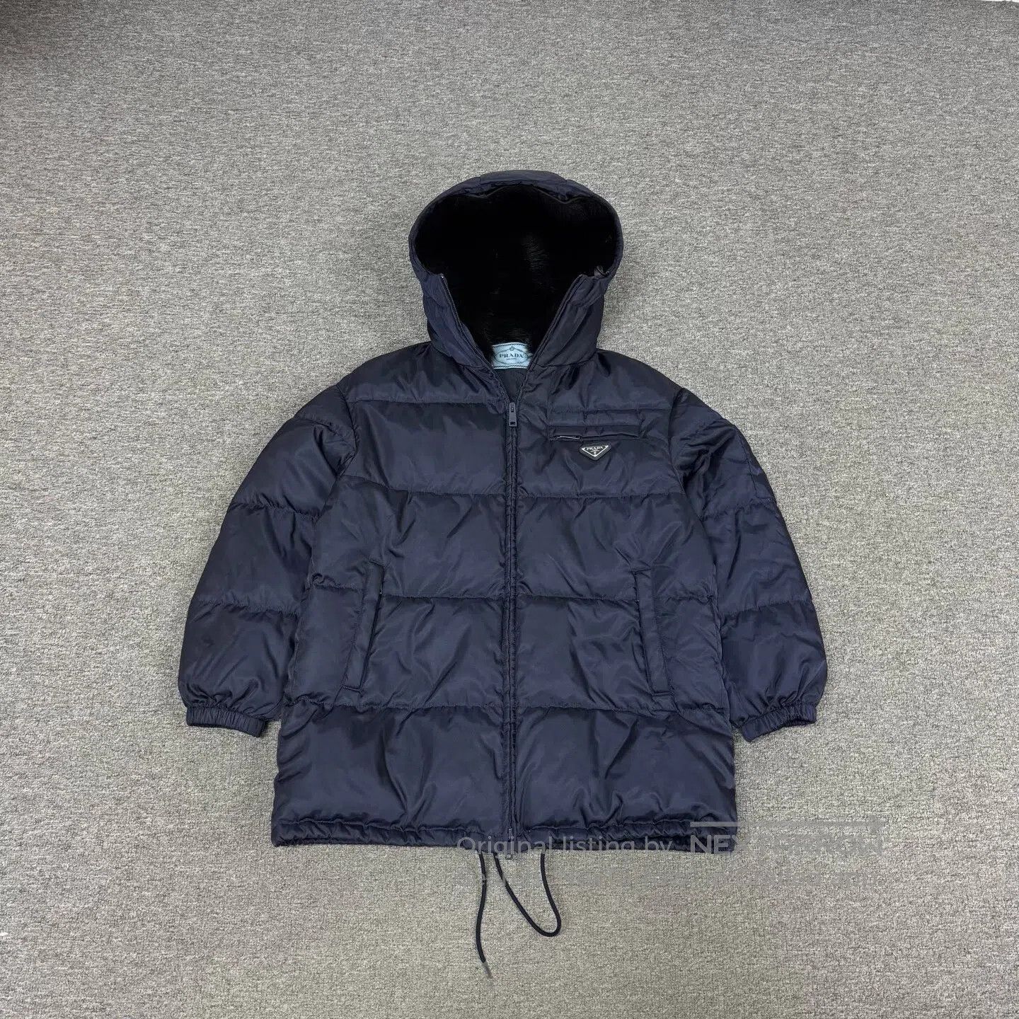 Prada Prada size 38 Delta-shaped logo hooded down jacket| Size US M / EU 48-50 / 2 - 1 Thumbnail