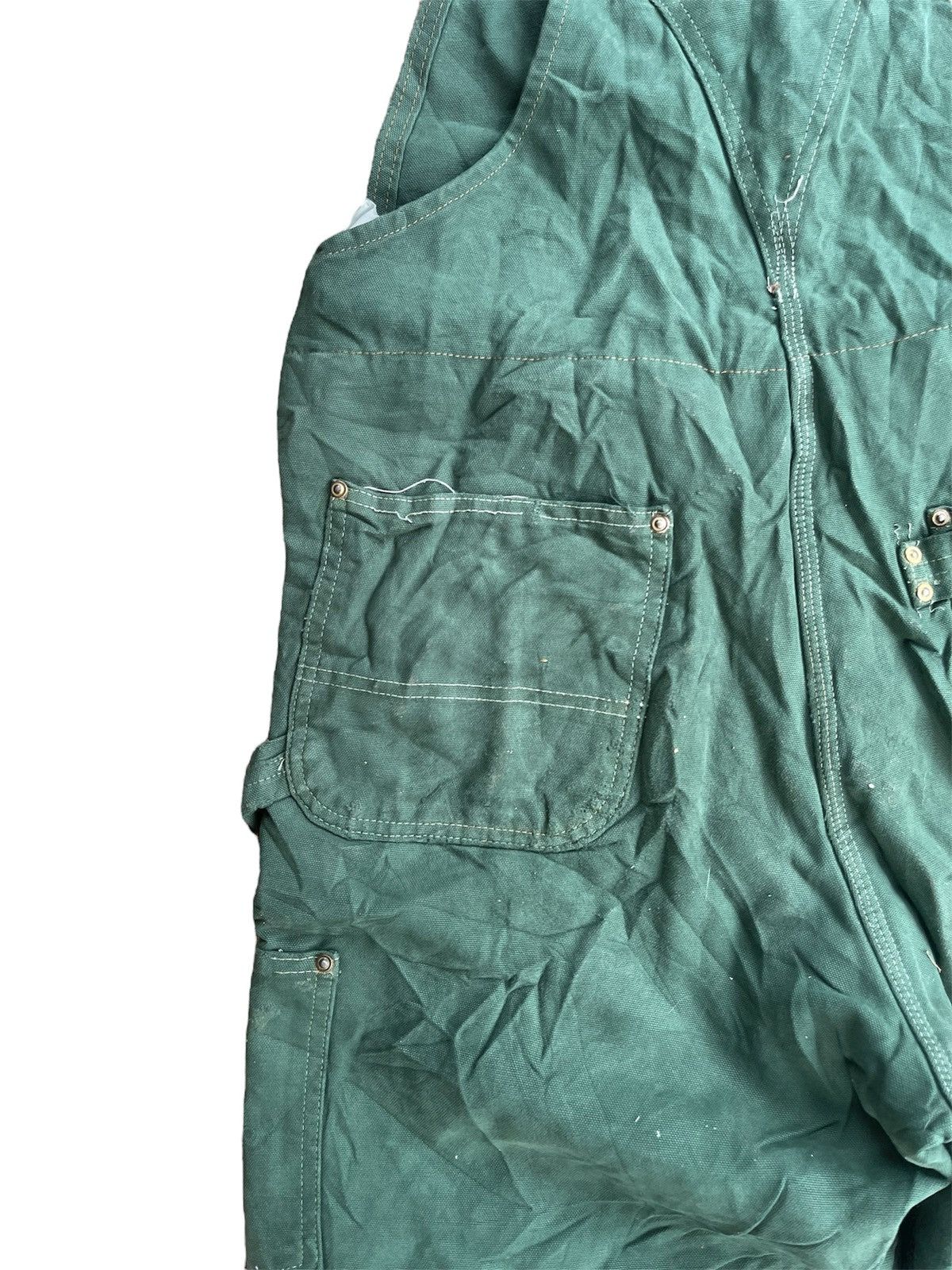Carhartt Vintage Carhartt Distressed Sandstone Overalls Double Knee Size US 38 / EU 54 - 17 Thumbnail