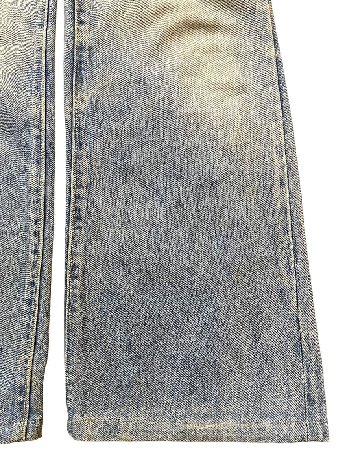 KMRii Vintage Japanese Brand Mud Wash Style Wide Leg Jeans Size US 28 / EU 44 - 8 Thumbnail