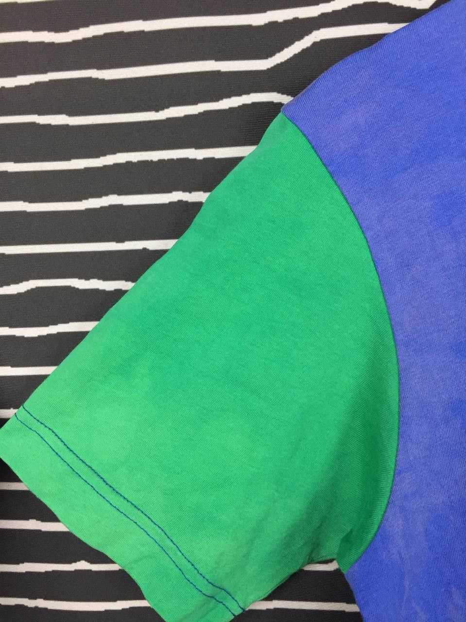 Comme des Garcons Comme Des Garcons Shirt Color Block Casual Tee Size US S / EU 44-46 / 1 - 4 Thumbnail