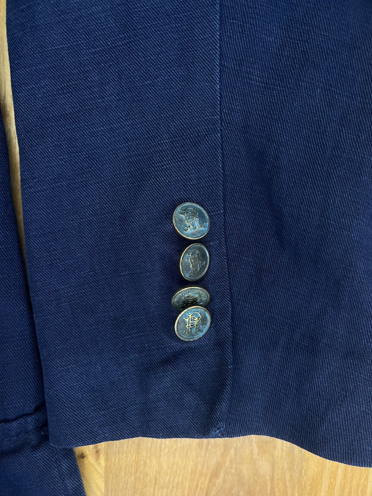Polo Ralph Lauren Ralph Lauren - Vintage Crest Tennis Blazer Size 40R - 7 Thumbnail