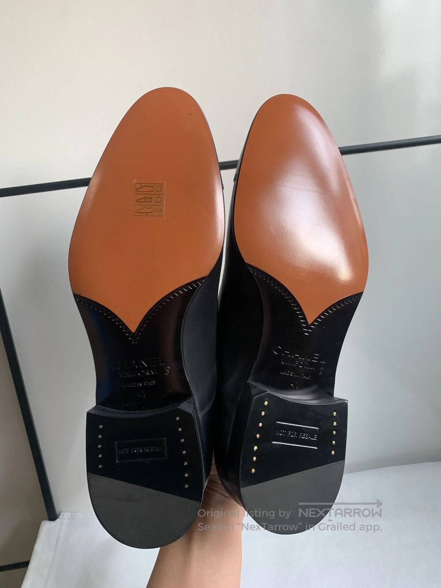 Chanel Chanel Classic Formal Leather Shoes. Size US 8 / EU 41 - 8 Thumbnail