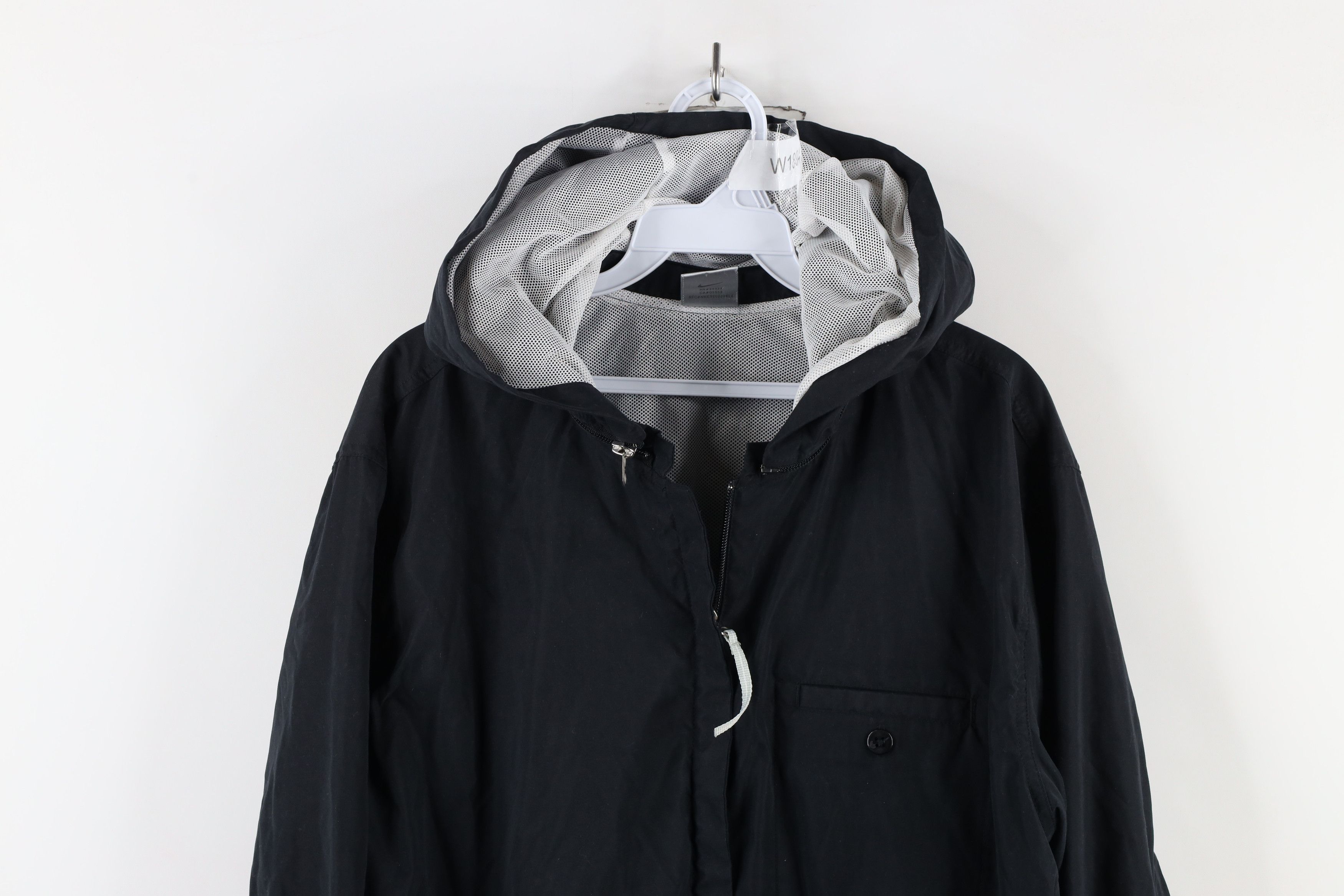 Nike × Vintage Vintage Nike Travis Scott Mini Swoosh Full Zip Hooded Jacket Size XL / US 12-14 / IT 48-50 - 2 Thumbnail