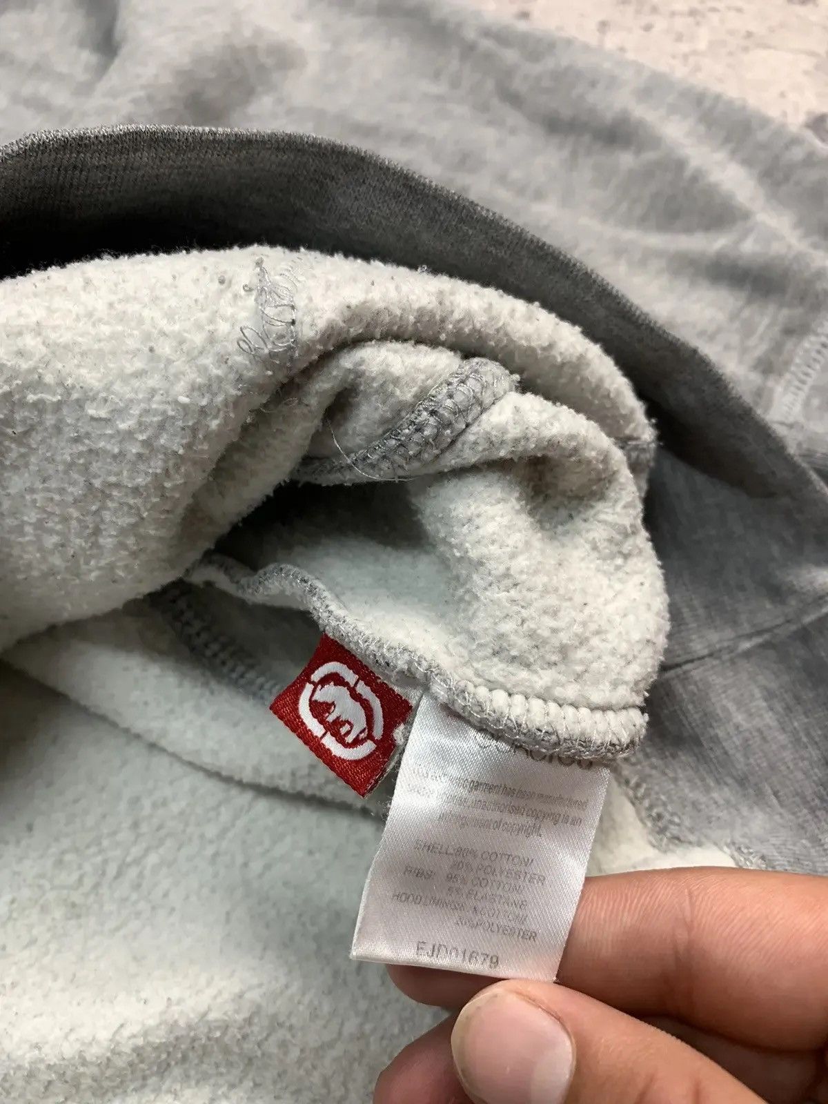 Japanese Brand Vintage Hoodie Ecko street wear sk8 y2k faded Size US XL / EU 56 / 4 - 3 Thumbnail