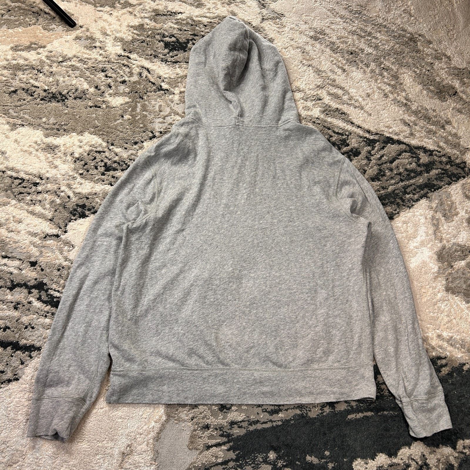 Polo Ralph Lauren Polo Ralph Lauren Hoodie Mens L Heathered Gray Pony VTG Y2K Size US L / EU 52-54 / 3 - 2 Thumbnail