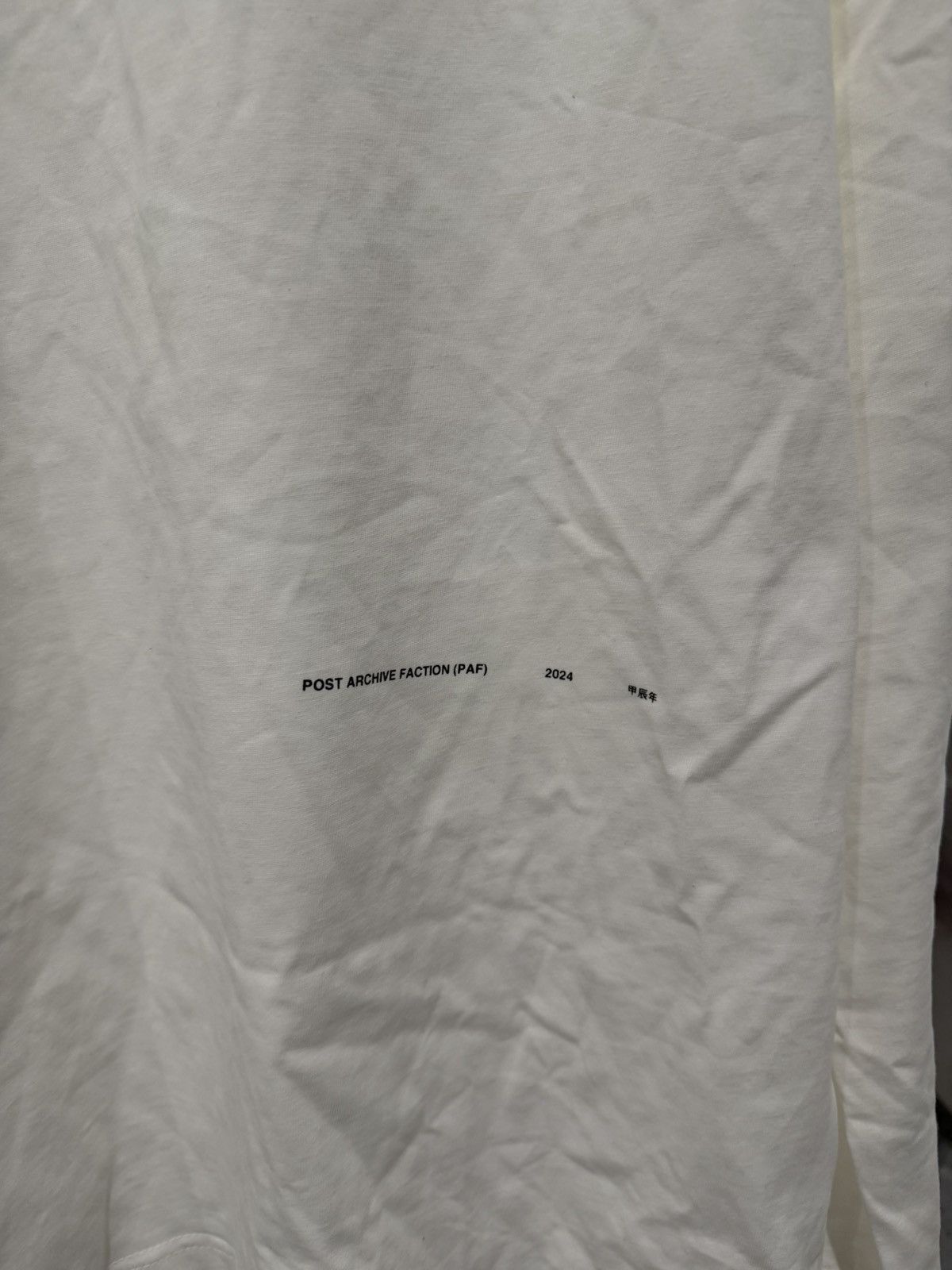 POST ARCHIVE FACTION (PAF) Post Archive Faction 6.0 Right Longsleeve Tee Size US XL / EU 56 / 4 - 2 Thumbnail
