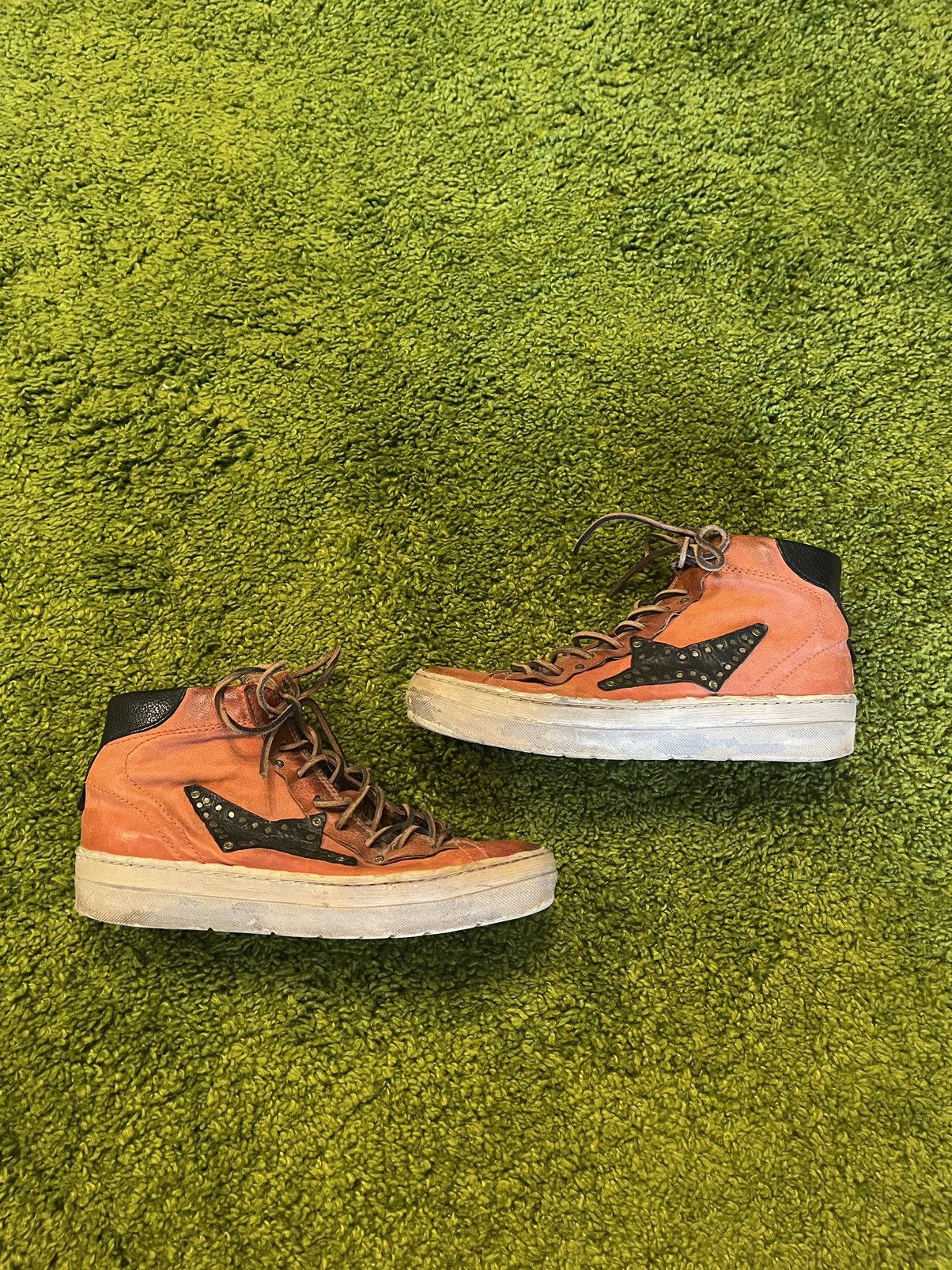A.S.98 × Designer Airsteps A.S. 98 avant garde real leather sneakers Size US 9 / IT 39 - 2 Thumbnail