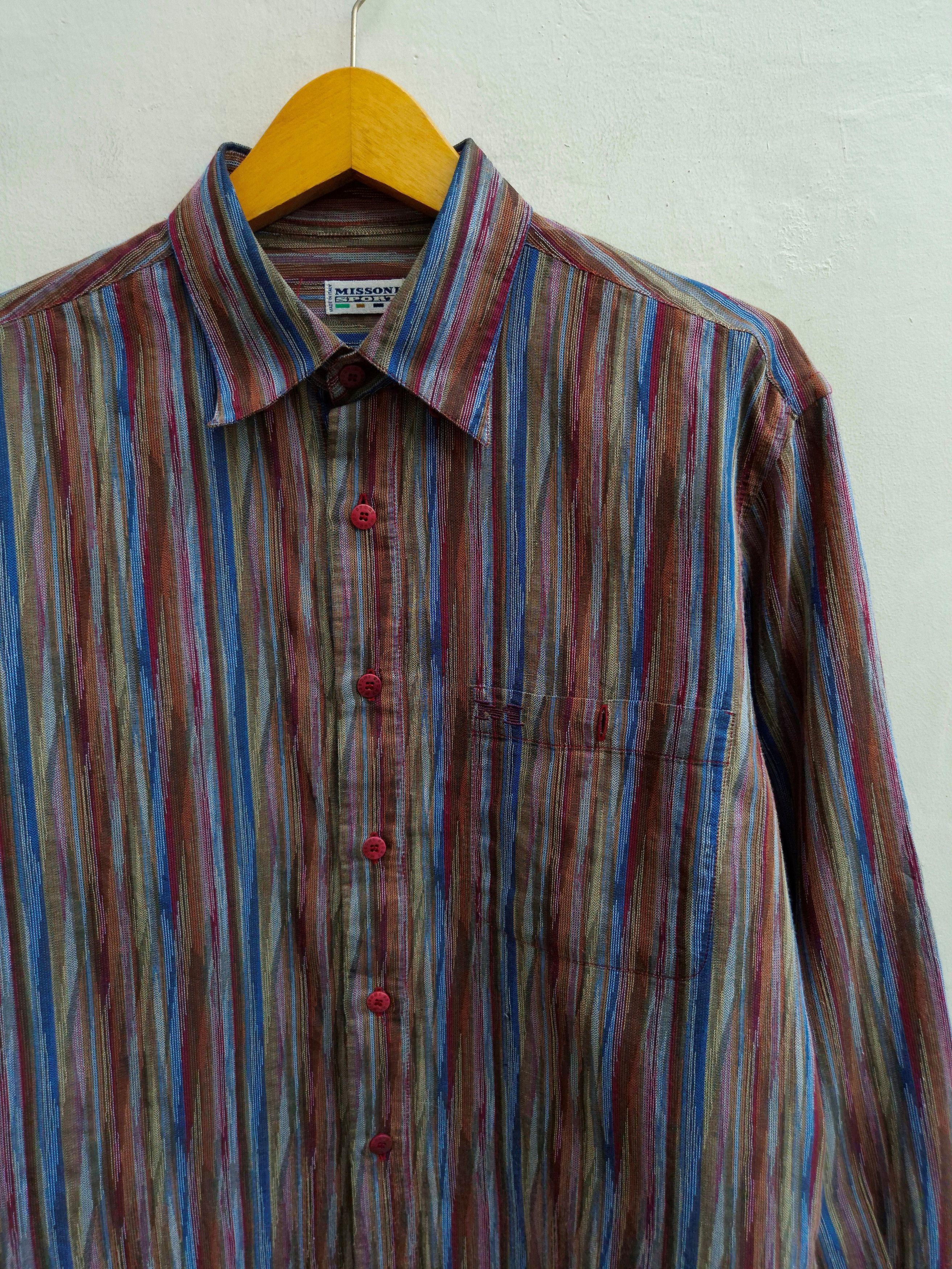 Missoni Missoni Slub Shirt Size US M / EU 48-50 / 2 - 2 Thumbnail