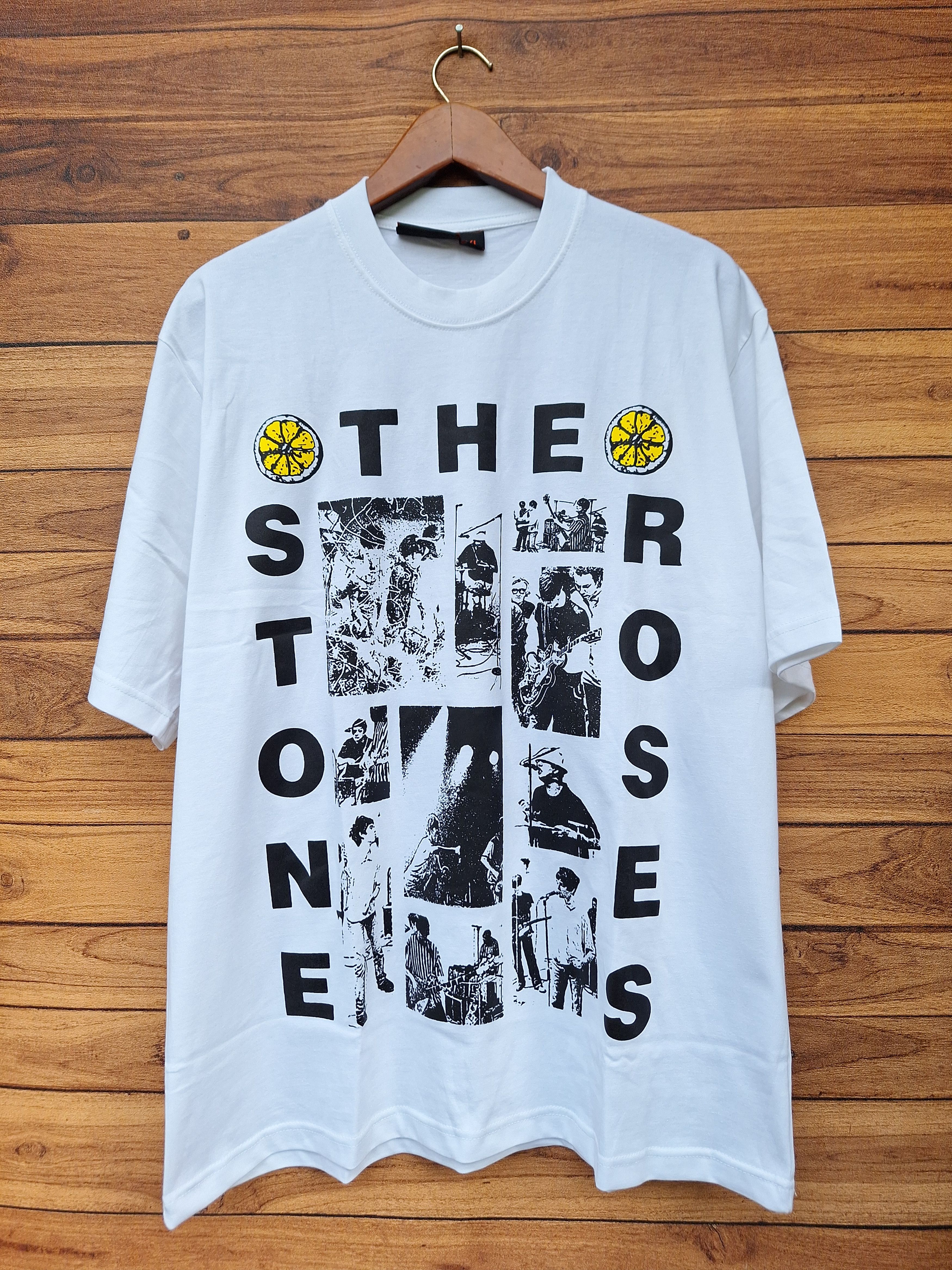 Japanese Brand 🔥RARE🔥 The Stone Roses manchester tee album britpop band Size US L / EU 52-54 / 3 - 1 Thumbnail