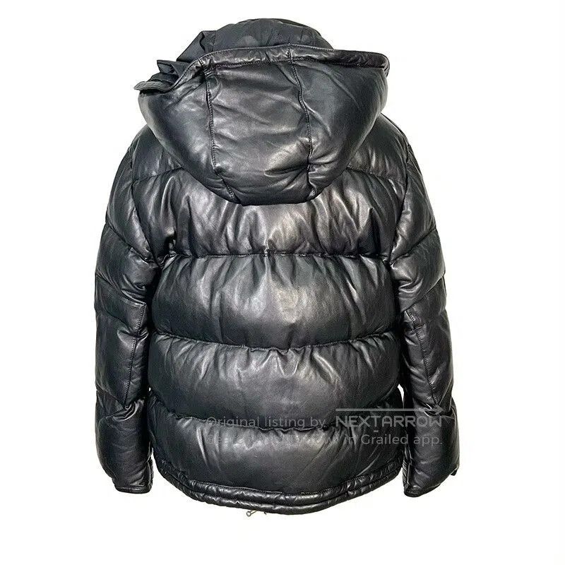Saint Laurent Paris Saint Laurent Black Sheepskin Down Jacket. Size US XXS / EU 40 - 2 Thumbnail