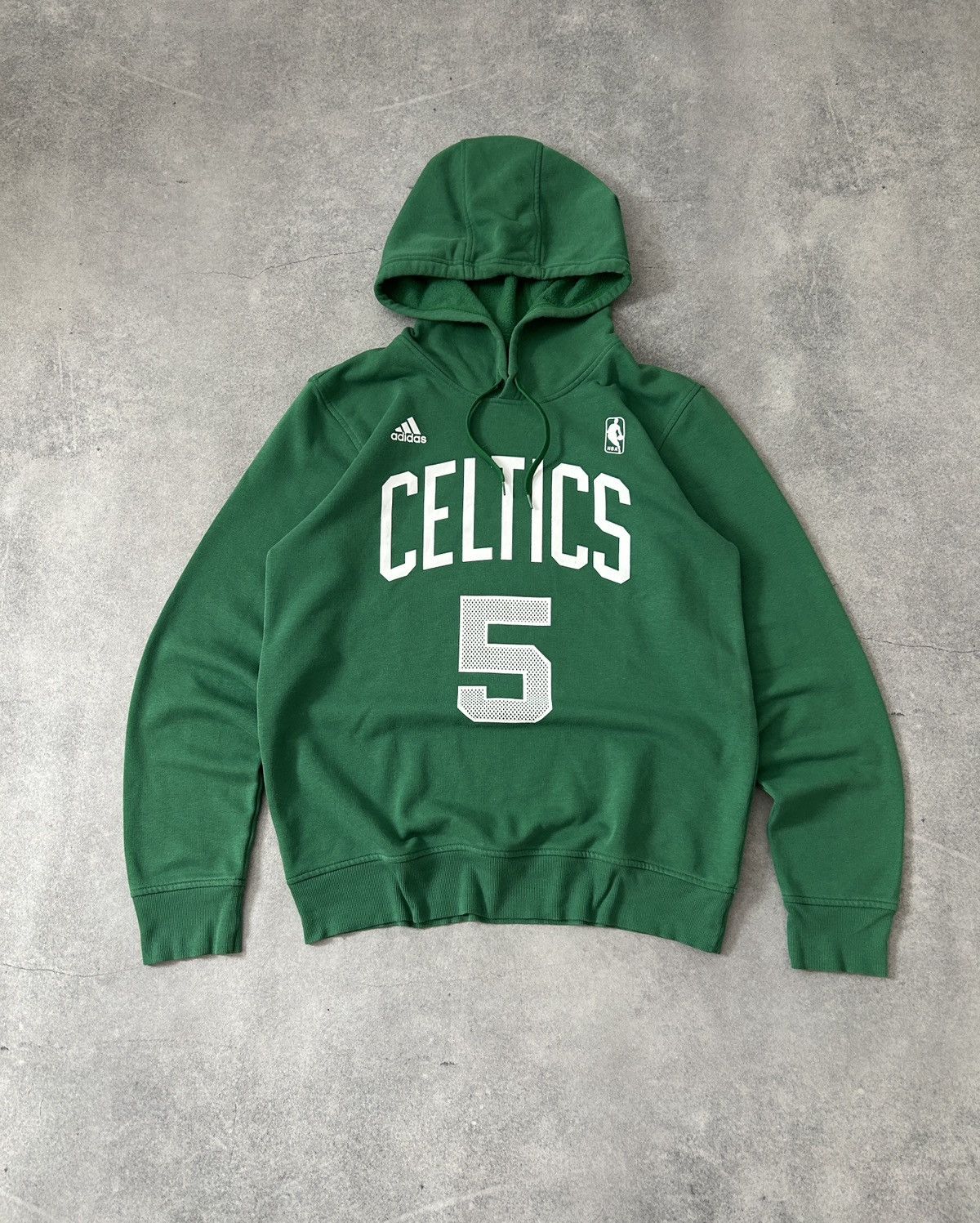 Adidas × NBA × Vintage Vintage Adidas Celtics 5 Carnett big logo hoodies Size US M / EU 48-50 / 2 - 1 Thumbnail