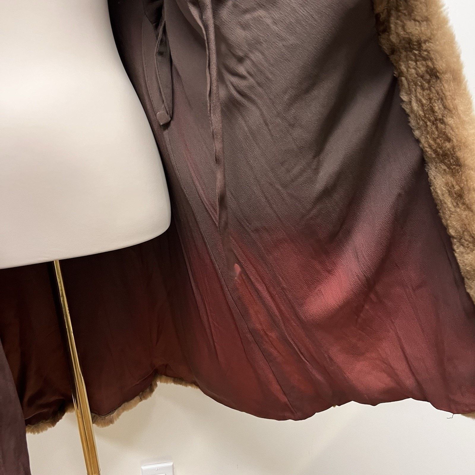 Other 50s Gittelmans Sons Beaver Fur Coat Brown Size M / US 6-8 / IT 42-44 - 9 Thumbnail