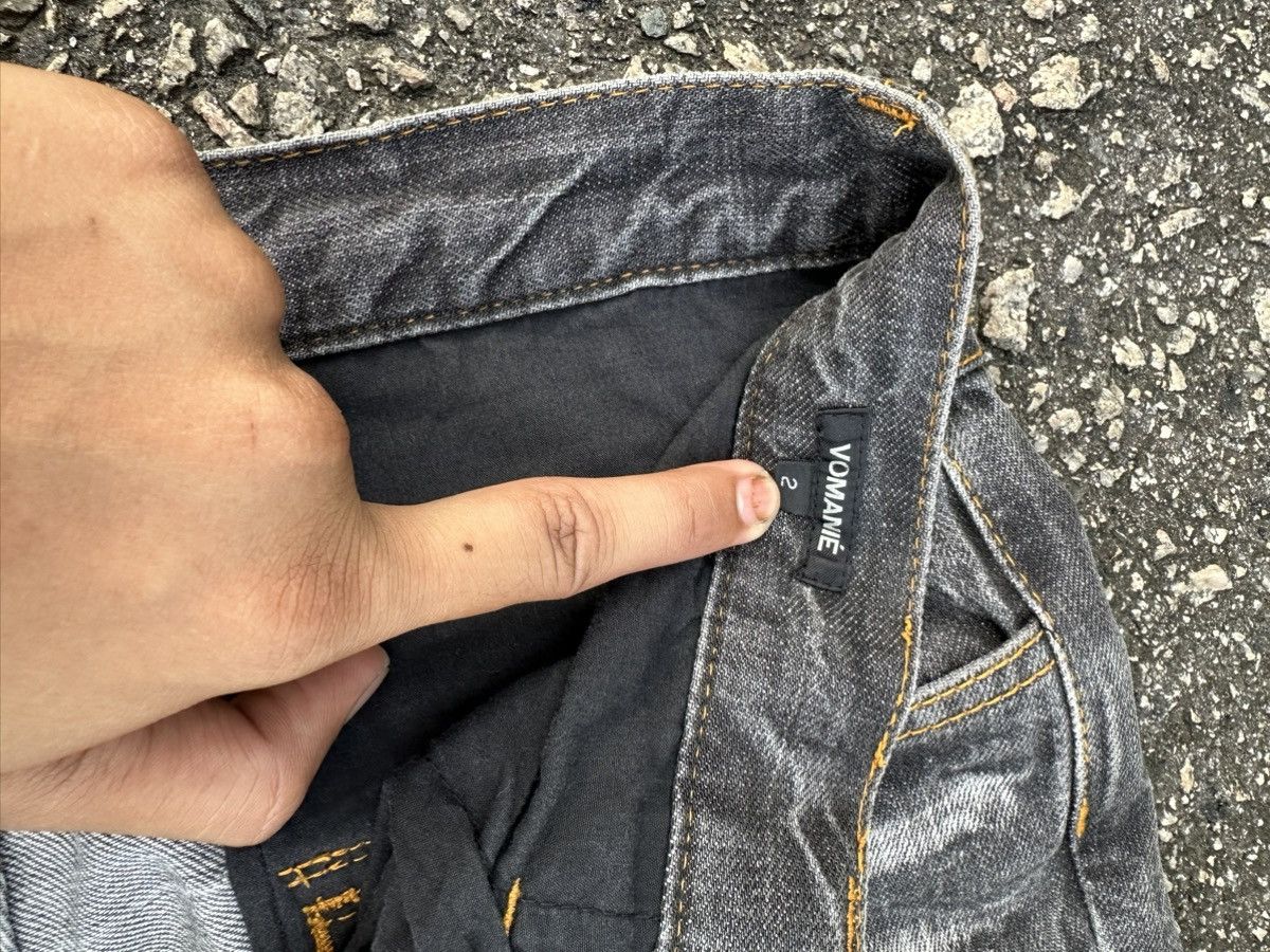 If Six Was Nine DENIM CARGO PANTS VOMANIE FADED VINTAGE Size US 30 / EU 46 - 17 Thumbnail