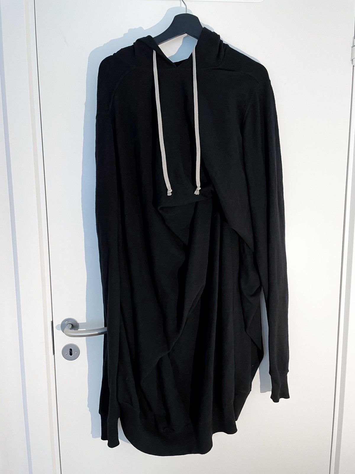 Rick Owens × Rick Owens Drkshdw Rick Owens Drkshdw Black Twisted Seahorse Hoodie Size US L / EU 52-54 / 3 - 4 Thumbnail