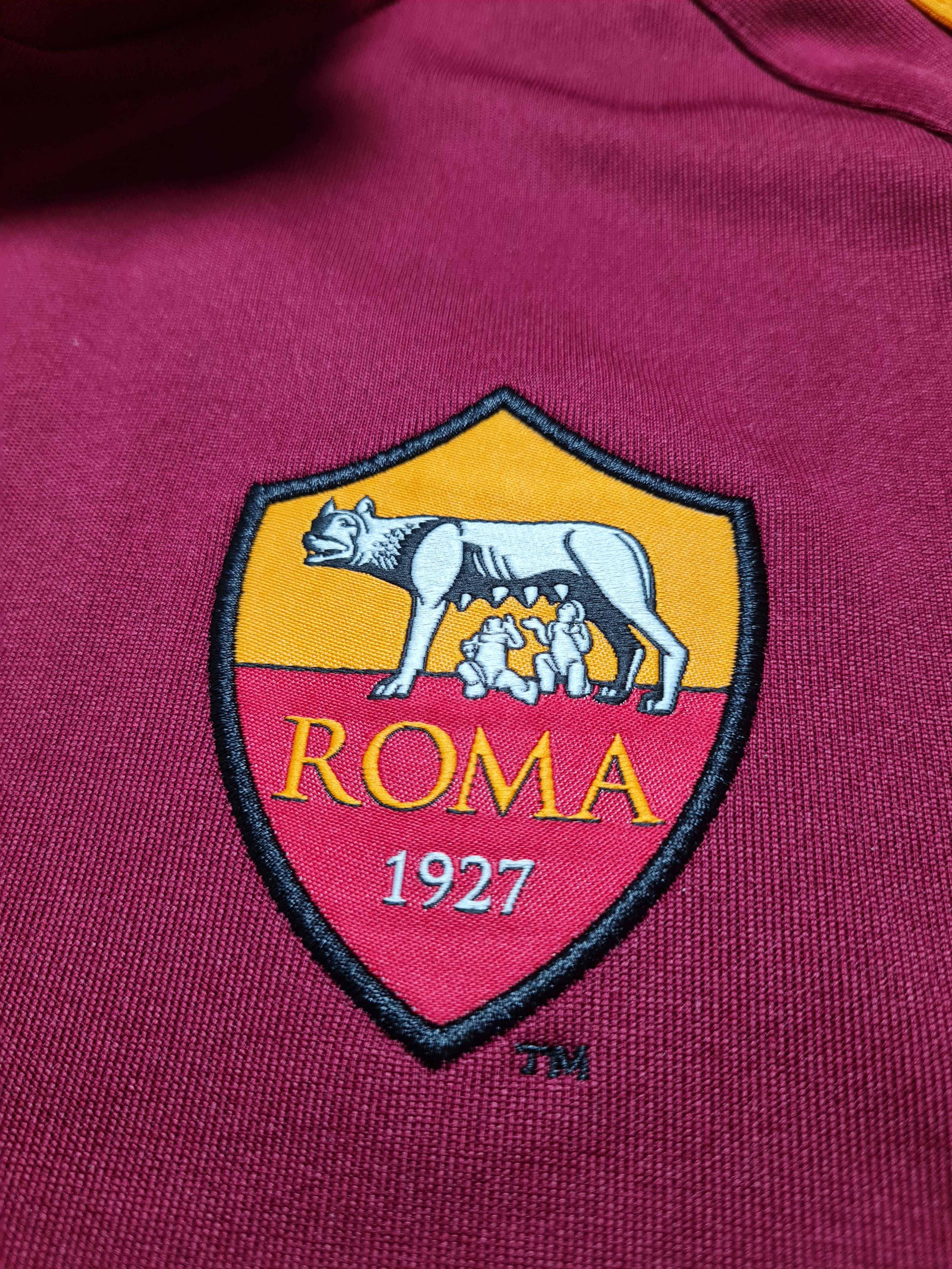 Nike AS ROMA 2015-2016 TRAINING FOOTBALL JACKET NIKE SOCCER SHIRT Size US XL / EU 56 / 4 - 19 Thumbnail