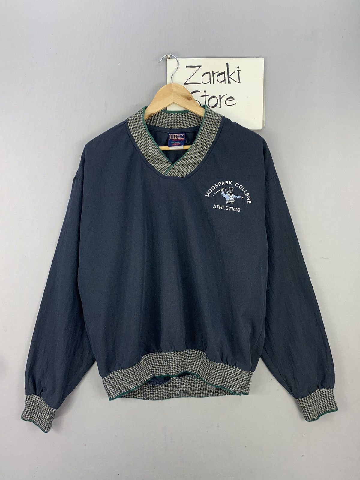 Vintage Vintage USA Hilton Moorpark College Pullover Windbreaker Size US L / EU 52-54 / 3 - 1 Thumbnail