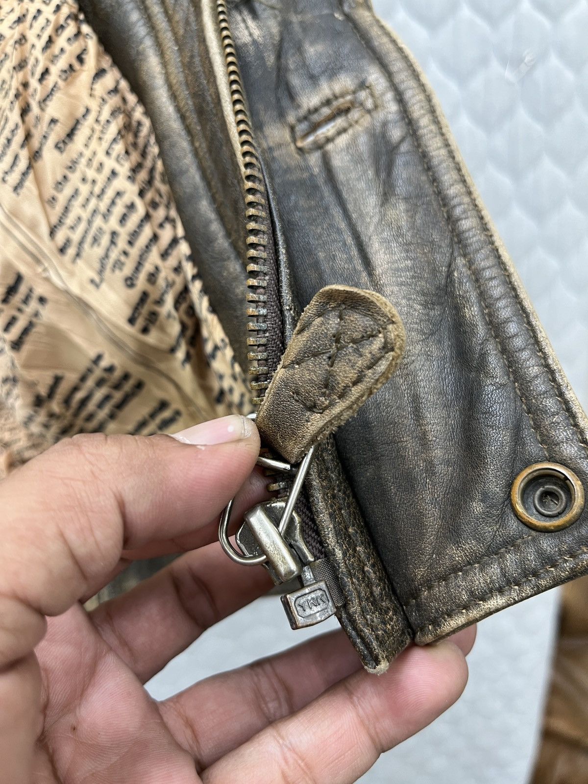 Vintage 🔥🔥🔥STEALS CAPTAIN CHARLES LINDBERG TRIUMPH LEATHER JACKET Size US M / EU 48-50 / 2 - 25 Thumbnail