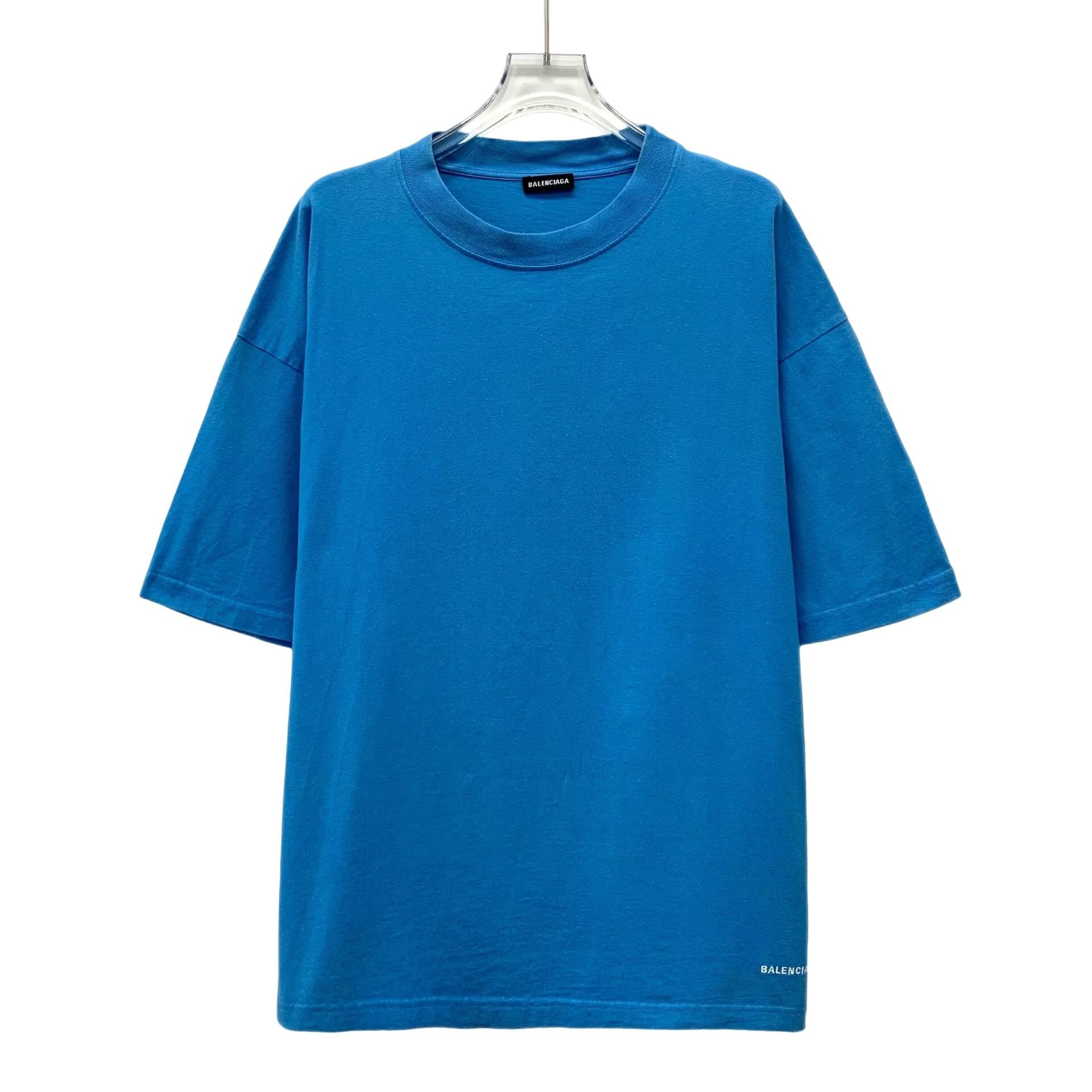 Balenciaga Balenciaga Logo Embroidery Cotton T-Shirt Size M Size US M / EU 48-50 / 2 - 1 Thumbnail
