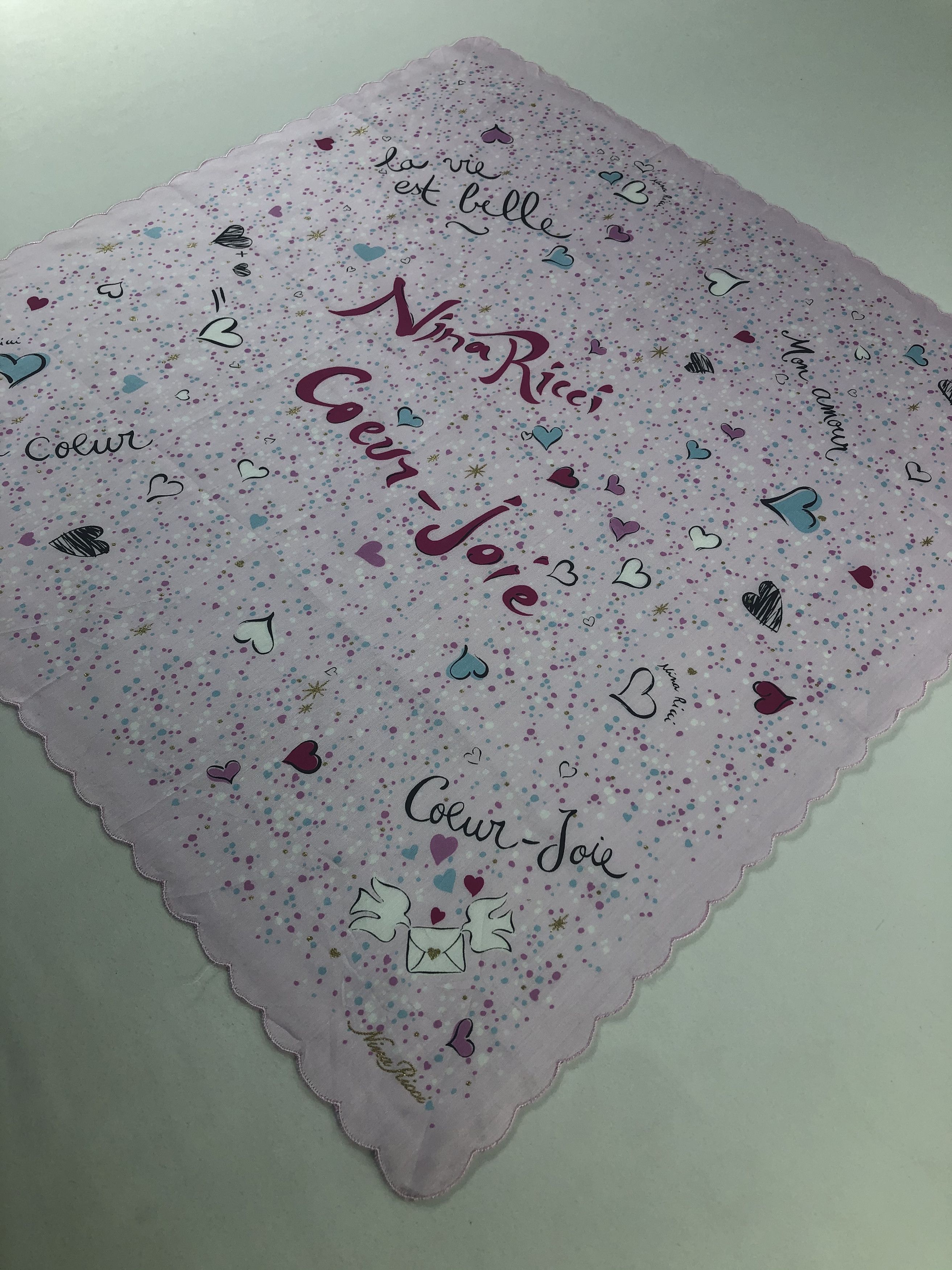 Nina Ricci × Vintage Nina Ricci Handkerchief / Bandana / Neckerchief Size ONE SIZE - 3 Thumbnail