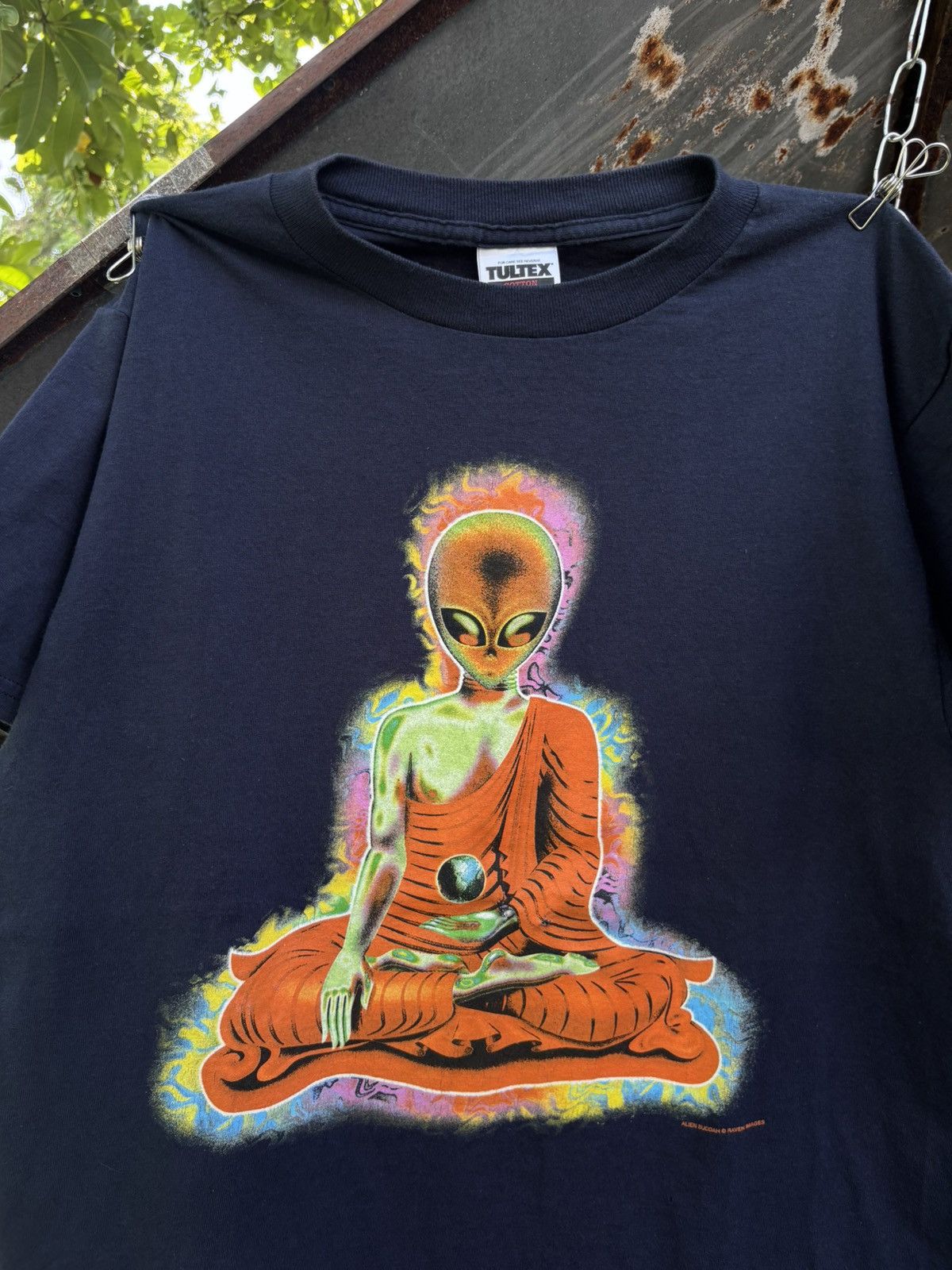 Alien Workshop Vintage “Alien Buddha” early 00’s tee Size US M / EU 48-50 / 2 - 2 Thumbnail