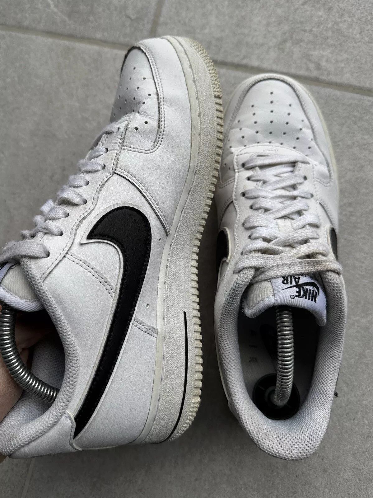 Nike Nike Air Force 1 Mens Shoes White Sneakers Size US 8 / EU 41 - 13 Thumbnail