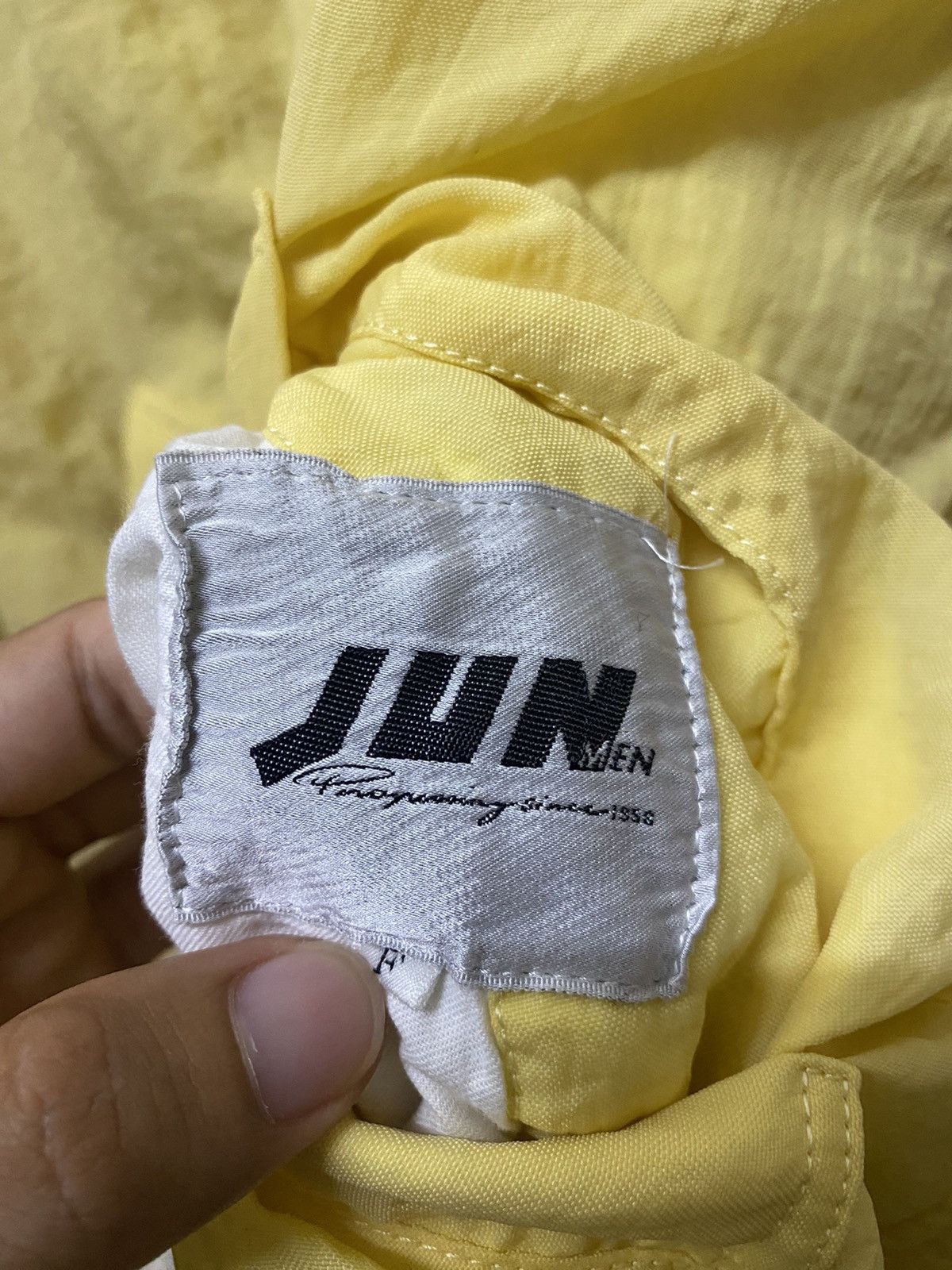 Designer × Japanese Brand Jun Men Embroidery Big Logo Reversible Bomber Jacket Size US XL / EU 56 / 4 - 5 Thumbnail