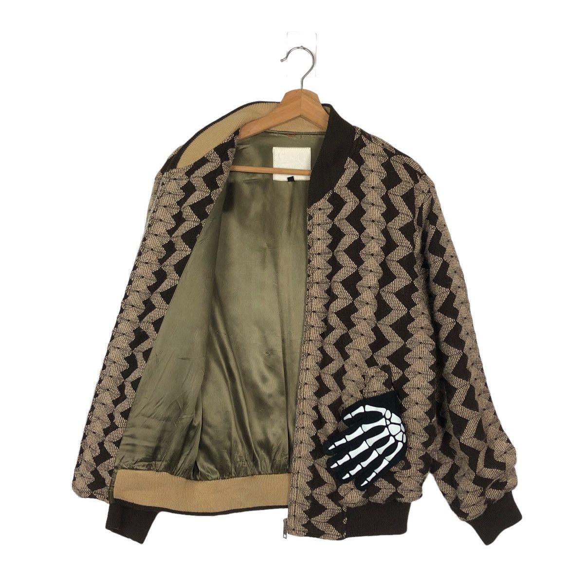 Japanese Brand VINTAGE NAVAJO BOMBER JACKET NAVAJO ISSEY MIYAKE STYLE Size US M / EU 48-50 / 2 - 8 Thumbnail