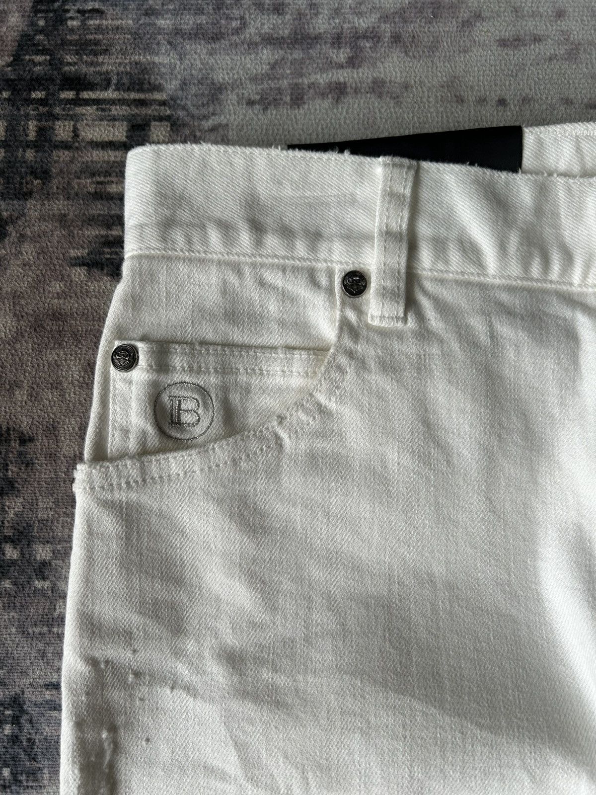 Balmain Balmain Slim Paris Distressed Jeans Size US 28 / EU 44 - 8 Thumbnail