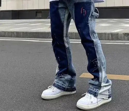 Japanese Brand × Vintage Blue rare jeans Size US 32 / EU 48 - 1 Thumbnail