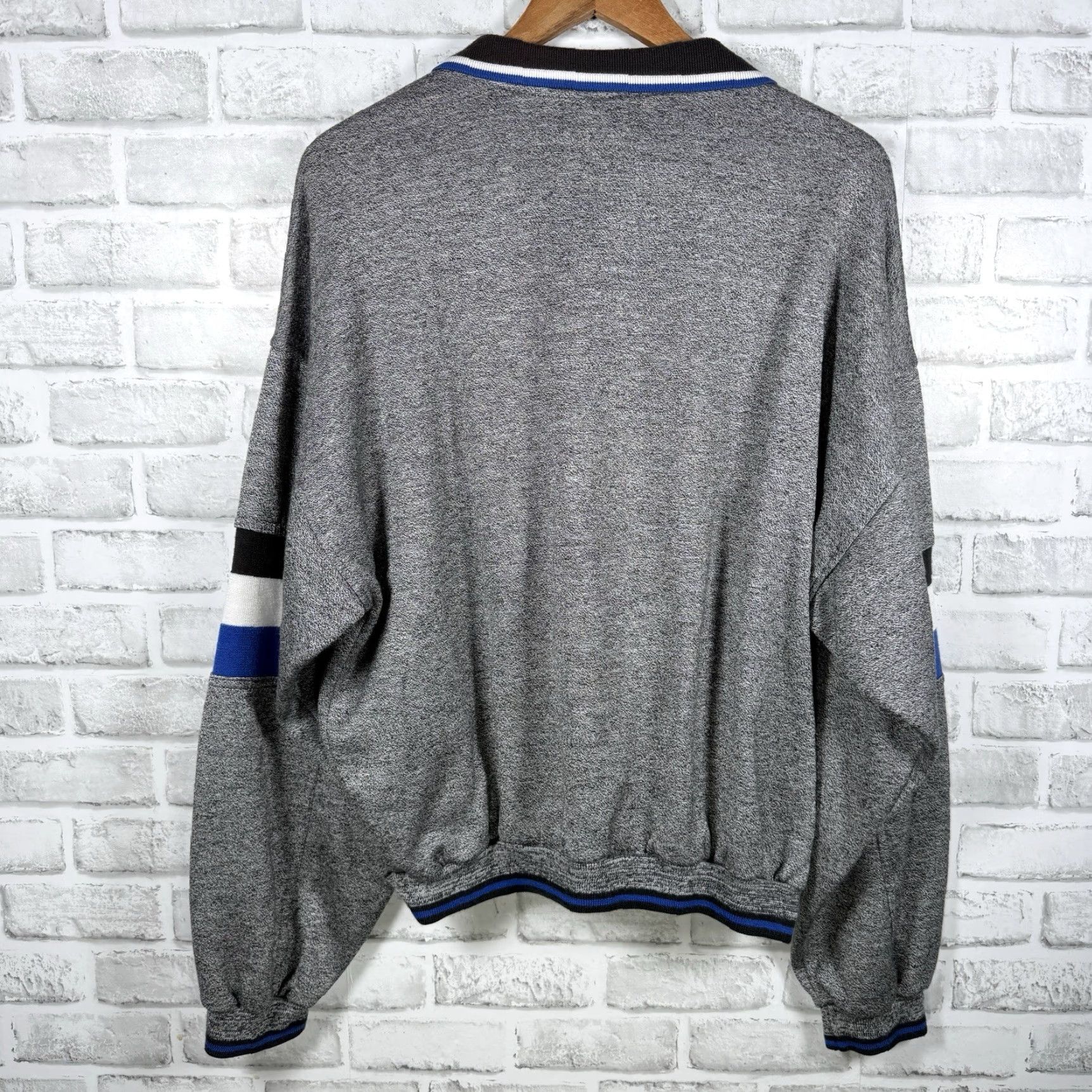 Bill Blass VINTAGE Bill Blass Gray Acrylic Blend Casual Pullover Mens Size L Sweater Casual Mens Gray Acrylic Blend Pullover Bill Blass Size US L / EU 52-54 / 3 - 5 Thumbnail