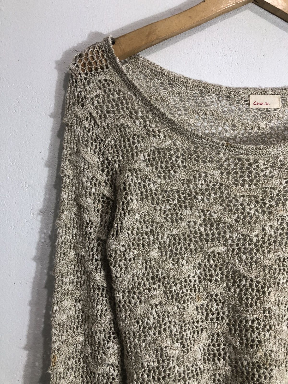 20471120 × Japanese Brand × KMRii Y2k Japanese Brand Choi.X Open Knitted Grunge Style Size US M / EU 48-50 / 2 - 5 Thumbnail