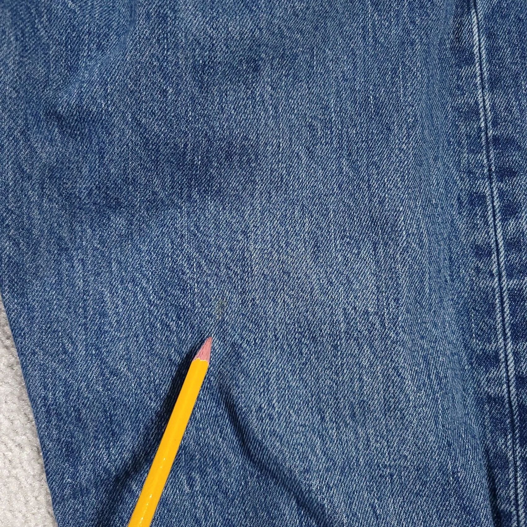 Levi's Levi's 501XX Jeans Mens 38X32 Button Fly Straight Leg Denim Classic Workwear Jeans Mens 38 Regular Blue 5-Pocket Grunge Vintage No Size US 38 / EU 54 - 5 Thumbnail