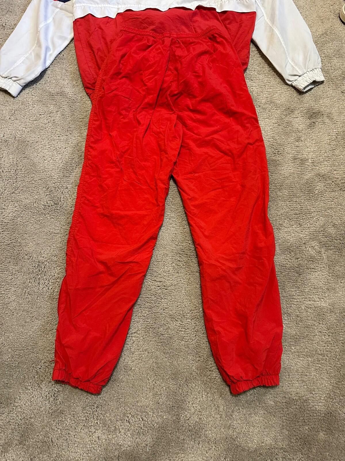 Lotto Sport SWITZERLAND 90s HOME FOOTBALL SOCCER TRACK SUIT LOTTO sz L Size US L / EU 52-54 / 3 - 10 Thumbnail