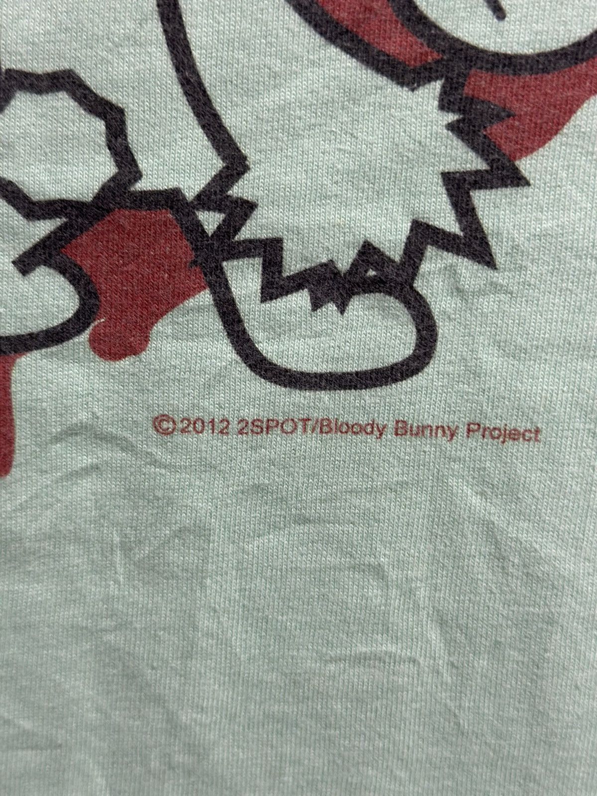 Japanese Brand × The Game × Vintage Vintage Bloody Bunny Faded Tee Size US M / EU 48-50 / 2 - 3 Thumbnail