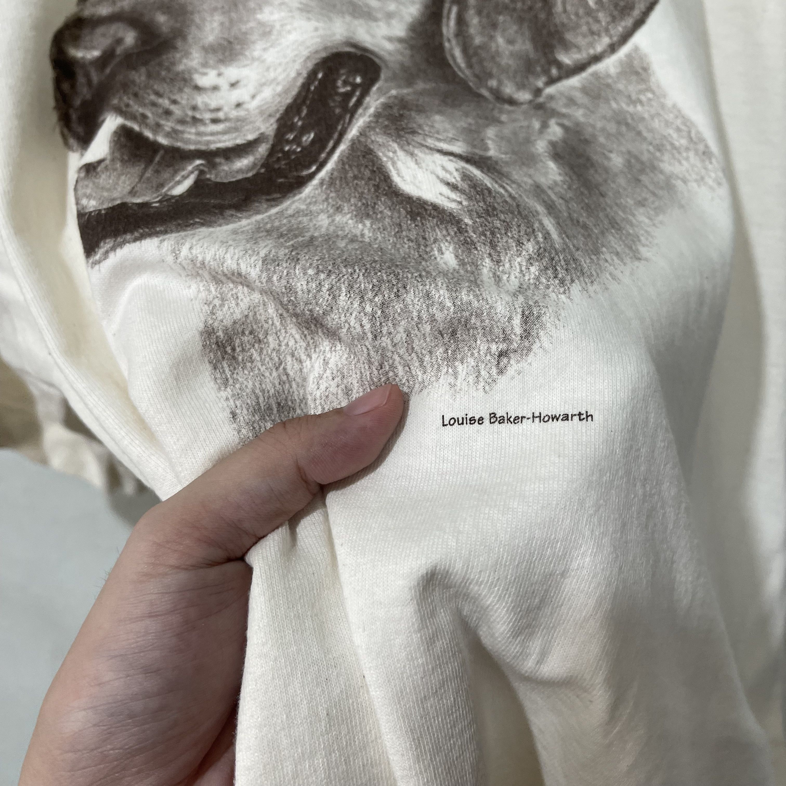 Vintage Vintage 90s Labrador Retriever T-Shirt Size US XL / EU 56 / 4 - 3 Thumbnail