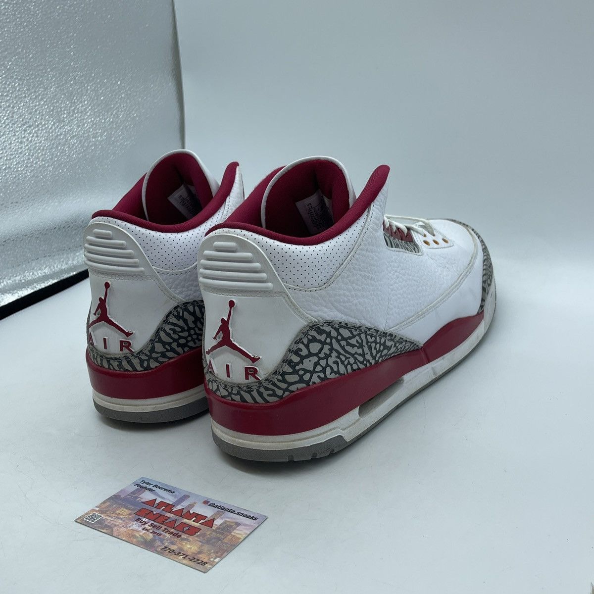 Jordan Brand Air Jordan 3 cardinal red Size US 13 / EU 46 - 5 Thumbnail