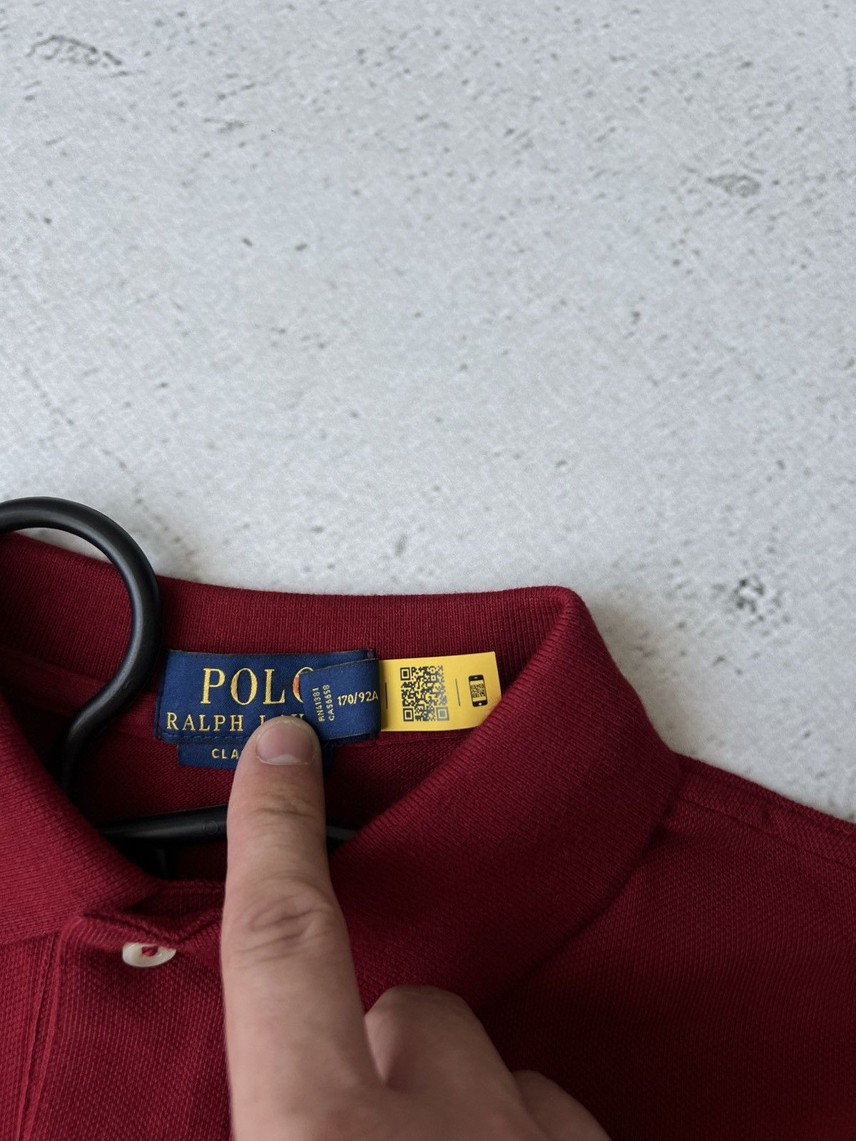Polo Ralph Lauren Polo Ralph Lauren Burgundy Polo Shirt Classic Size S Size US S / EU 44-46 / 1 - 6 Thumbnail