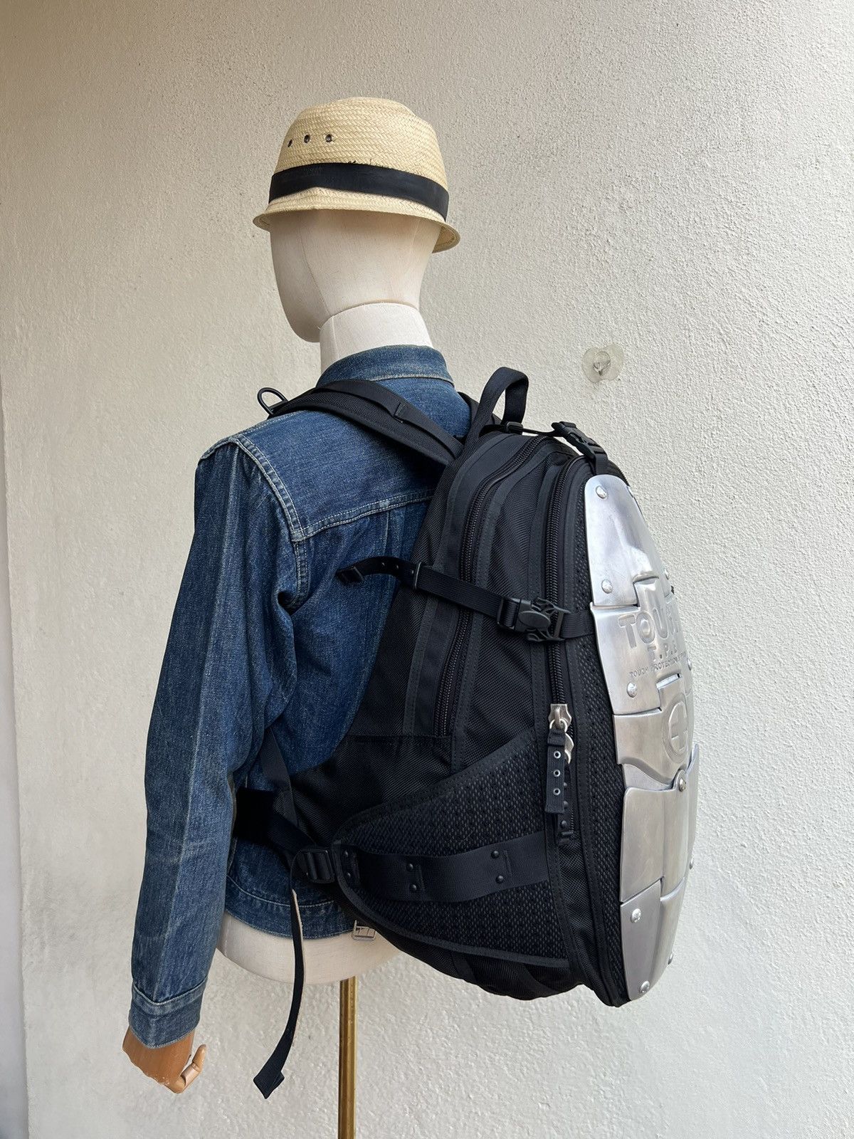 Vintage Vintage Tough Jeans T.P.E. Rider Backpack Bag Size ONE SIZE - 5 Thumbnail