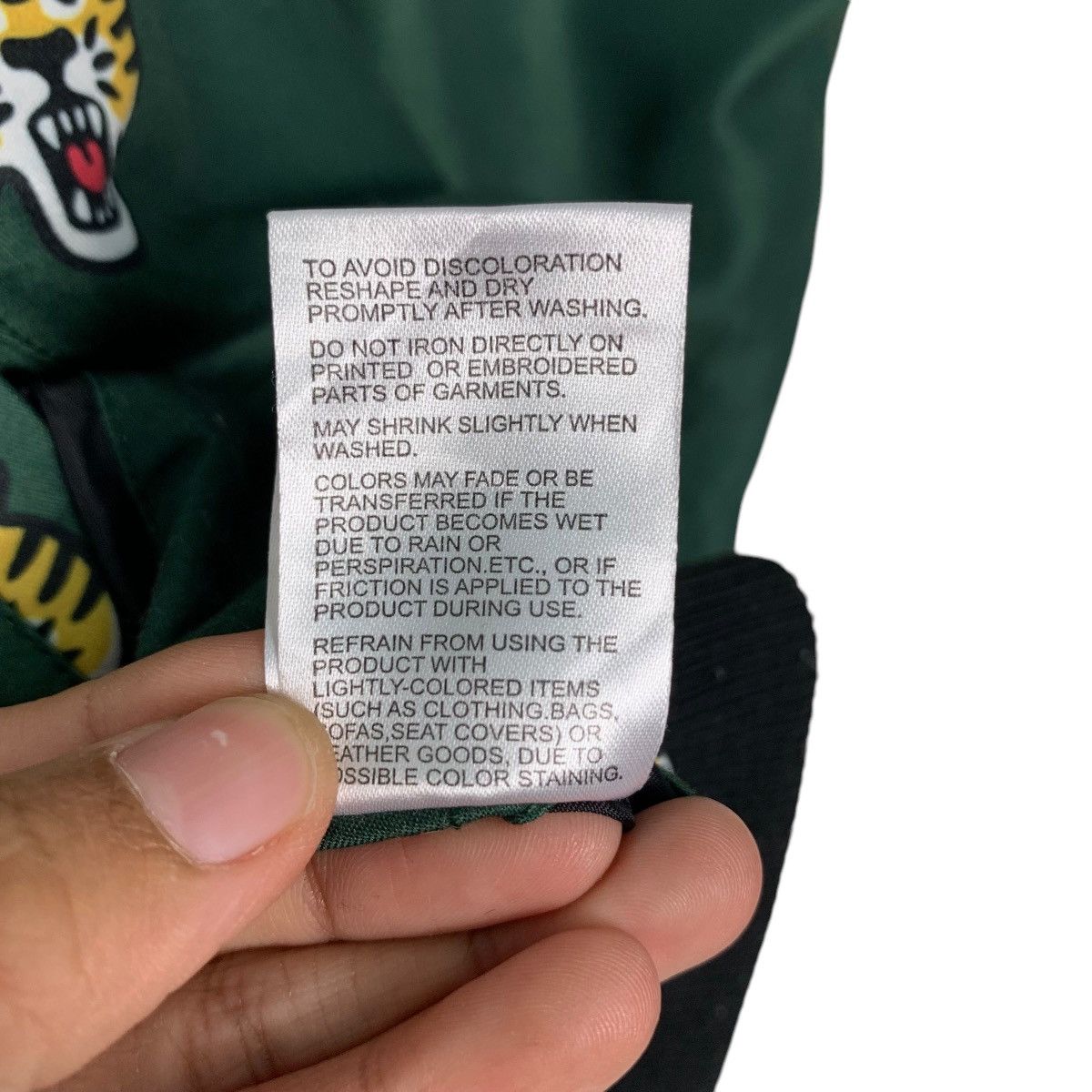 Japanese Brand GRANIPH Tiger Face Reversible Bomber Jacket #2757-C124 Size US M / EU 48-50 / 2 - 19 Thumbnail