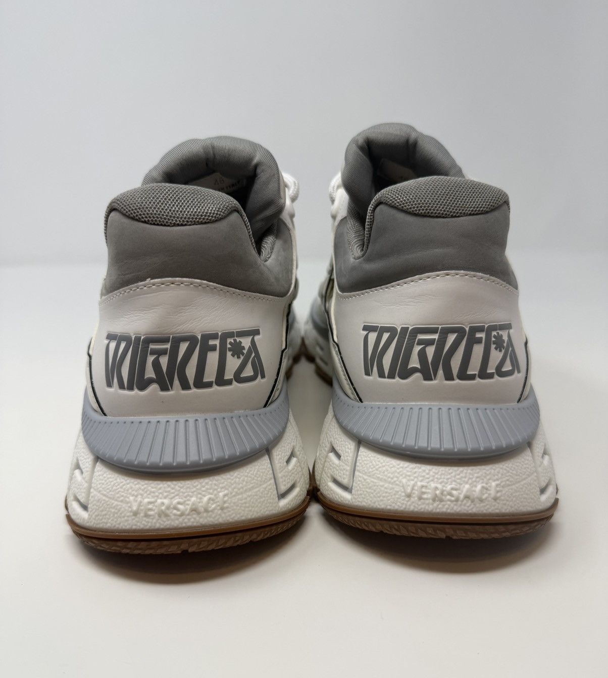 Versace Versace Trigeca Barocco Print Sneaker White Size US 13 / EU 46 - 5 Thumbnail