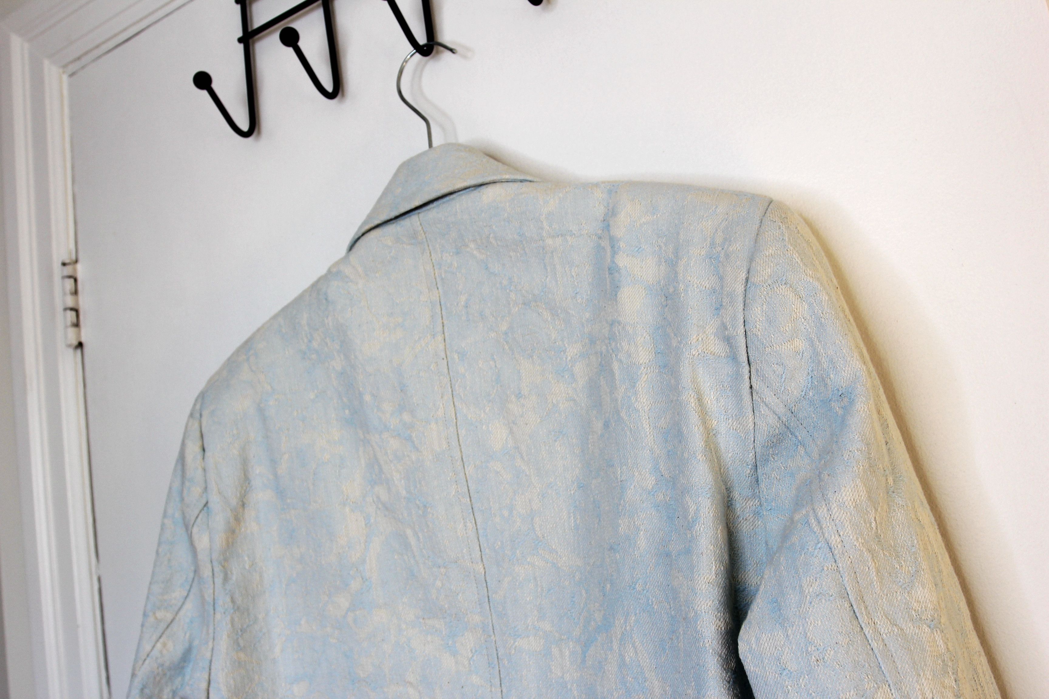 King & Tuckfield BNWT SS25 KING & TUCKFIELD FLORAL DENIM BLAZER JACKET S Size US S / EU 44-46 / 1 - 6 Thumbnail