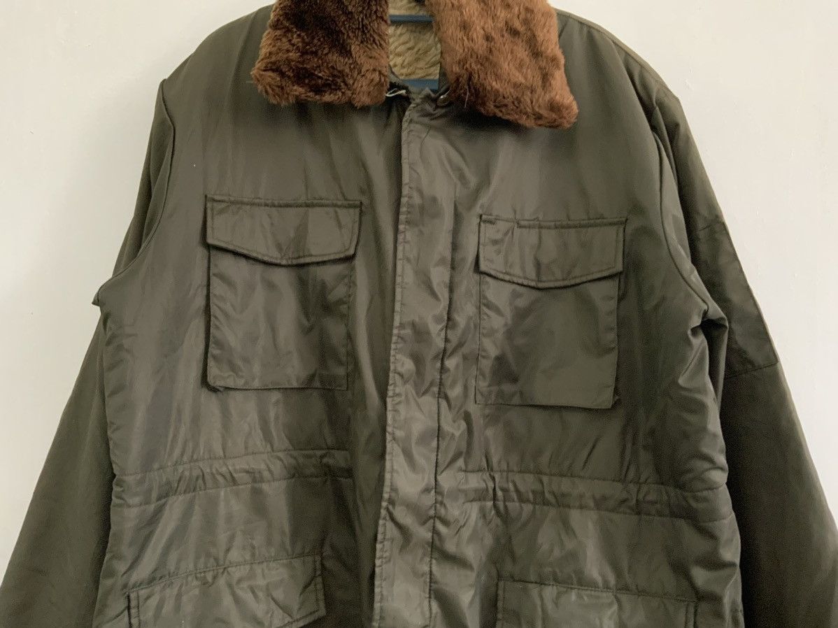 The Unbranded Brand Green Camo Mohair Faux Fur Parka Size US L / EU 52-54 / 3 - 4 Thumbnail